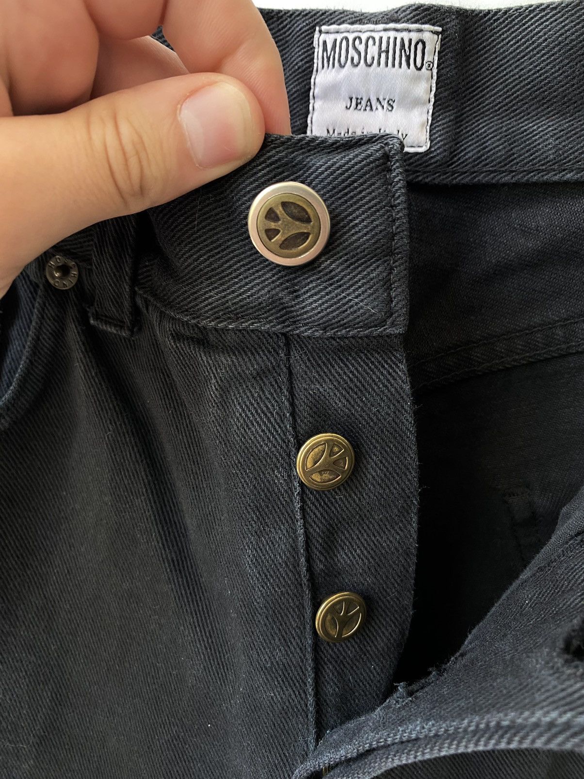 Moschino 🇮🇹 Vintage 90s MOSCHINO jeans made in Italy rare retro Y2K Size US 32 / EU 48 - 11 Thumbnail