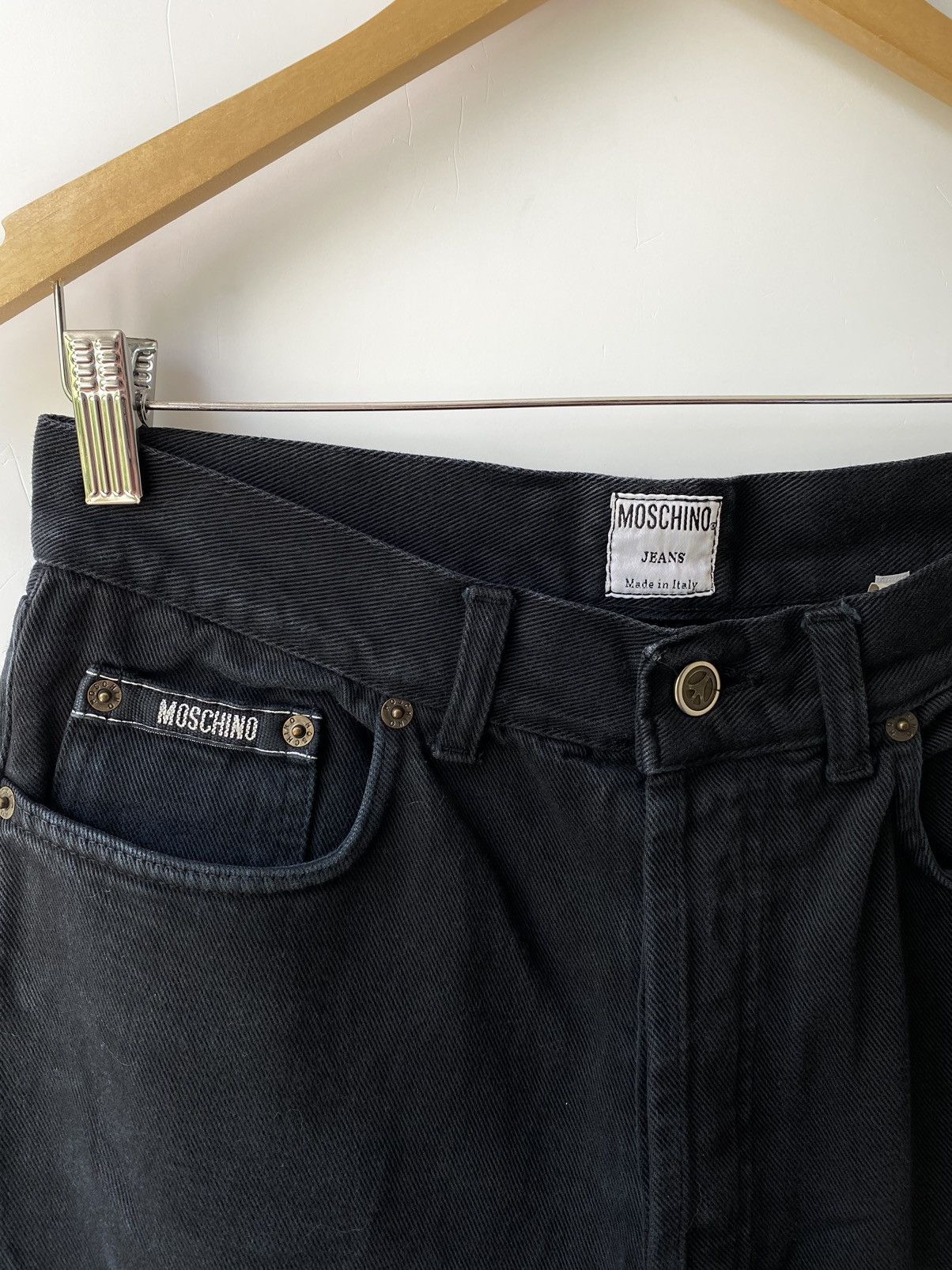 Moschino 🇮🇹 Vintage 90s MOSCHINO jeans made in Italy rare retro Y2K Size US 32 / EU 48 - 9 Thumbnail