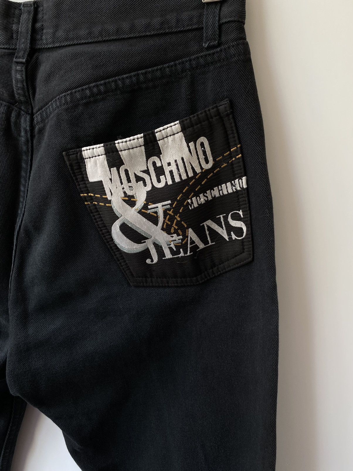 Moschino 🇮🇹 Vintage 90s MOSCHINO jeans made in Italy rare retro Y2K Size US 32 / EU 48 - 5 Thumbnail
