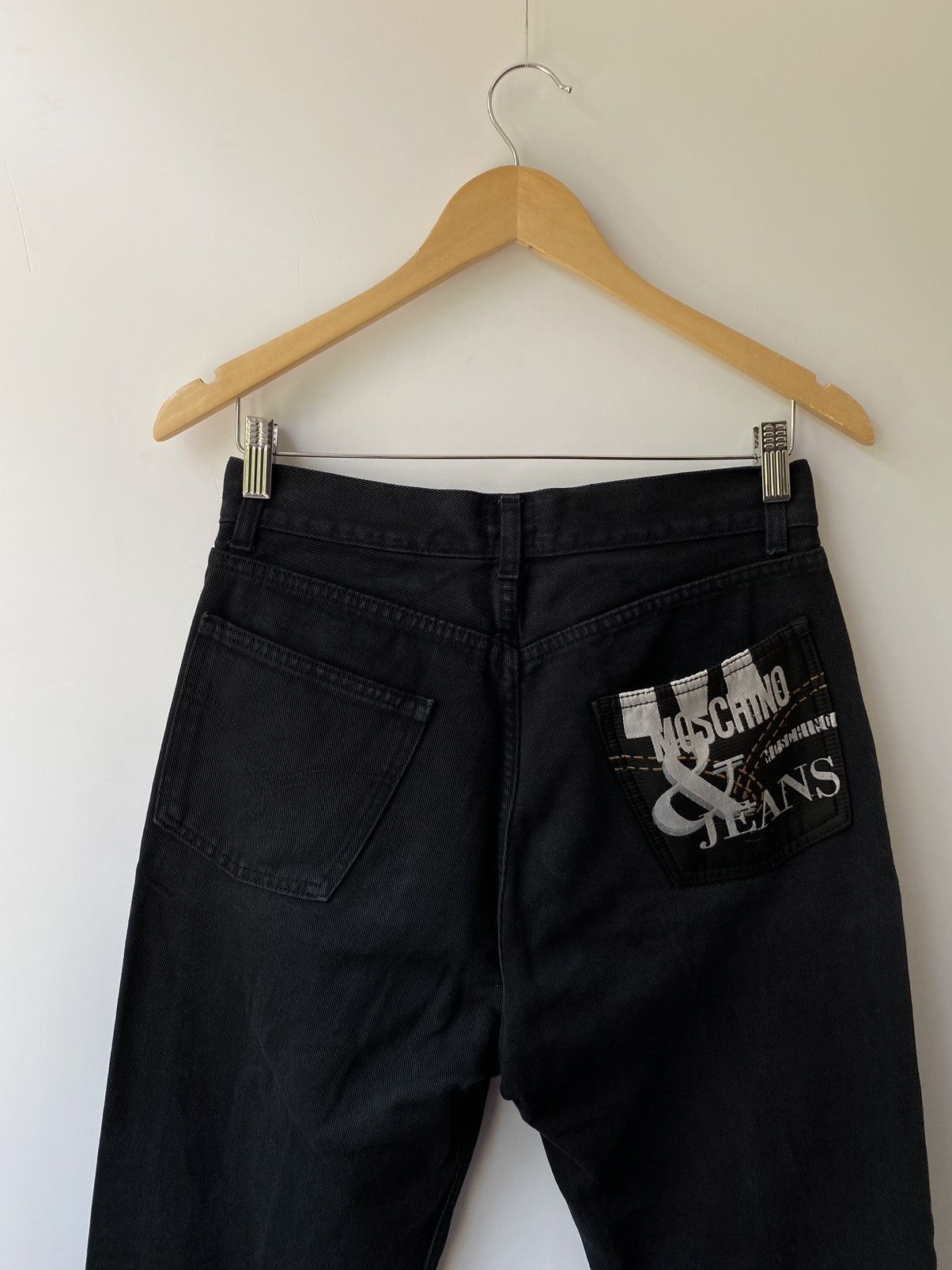 Moschino 🇮🇹 Vintage 90s MOSCHINO jeans made in Italy rare retro Y2K Size US 32 / EU 48 - 2 Thumbnail