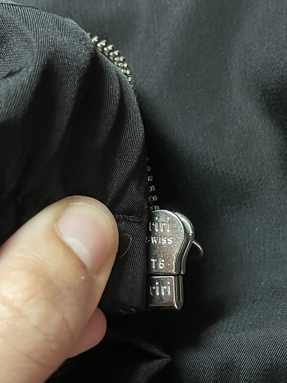 Prada × Vintage Prada nylon + leather avant garde belted biker jacket Size US M / EU 48-50 / 2 - 11 Thumbnail