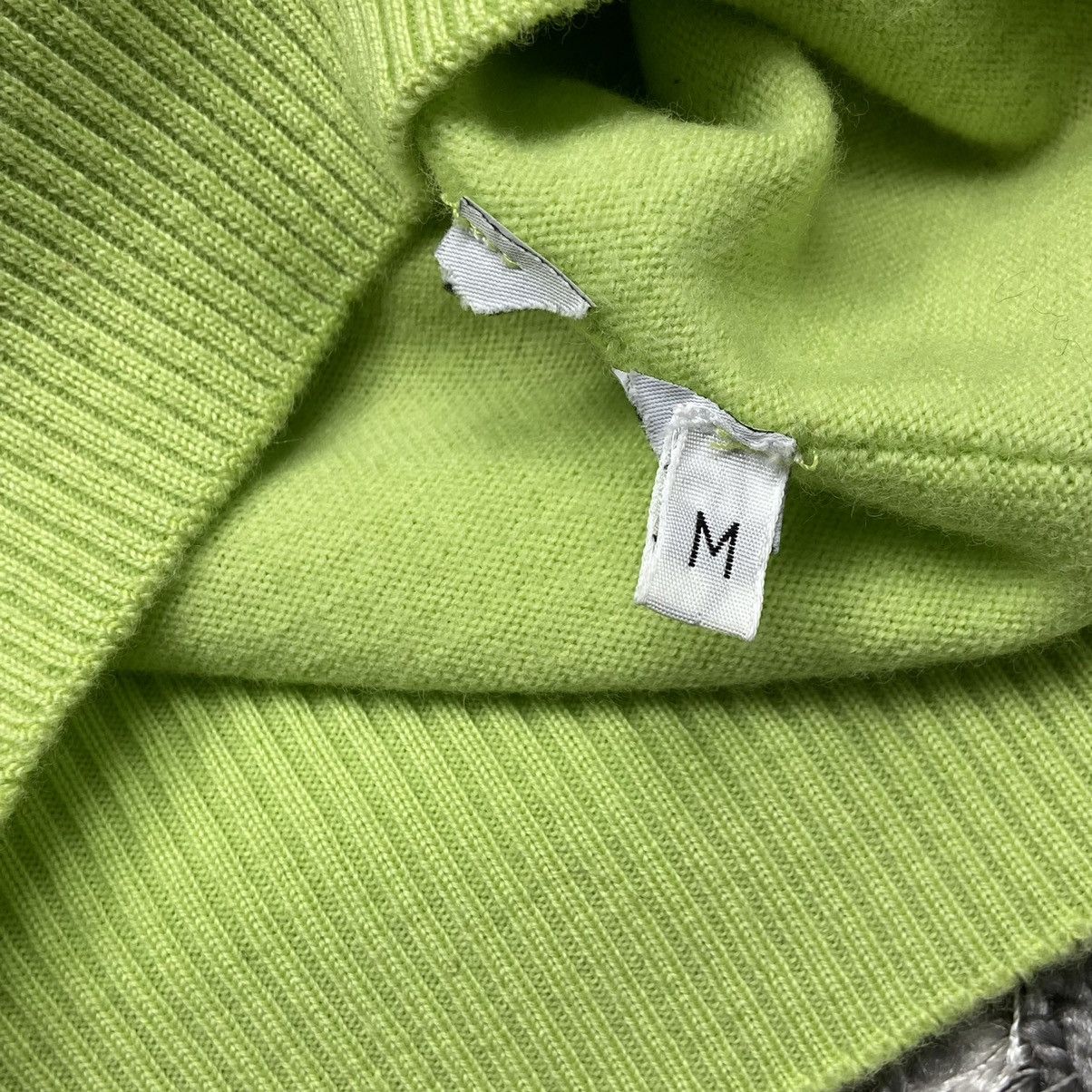 Stone Island STONE ISLAND CUTTIE GREEN Y2K WOOL KNITTED SWEATER 1375 Size US M / EU 48-50 / 2 - 9 Thumbnail
