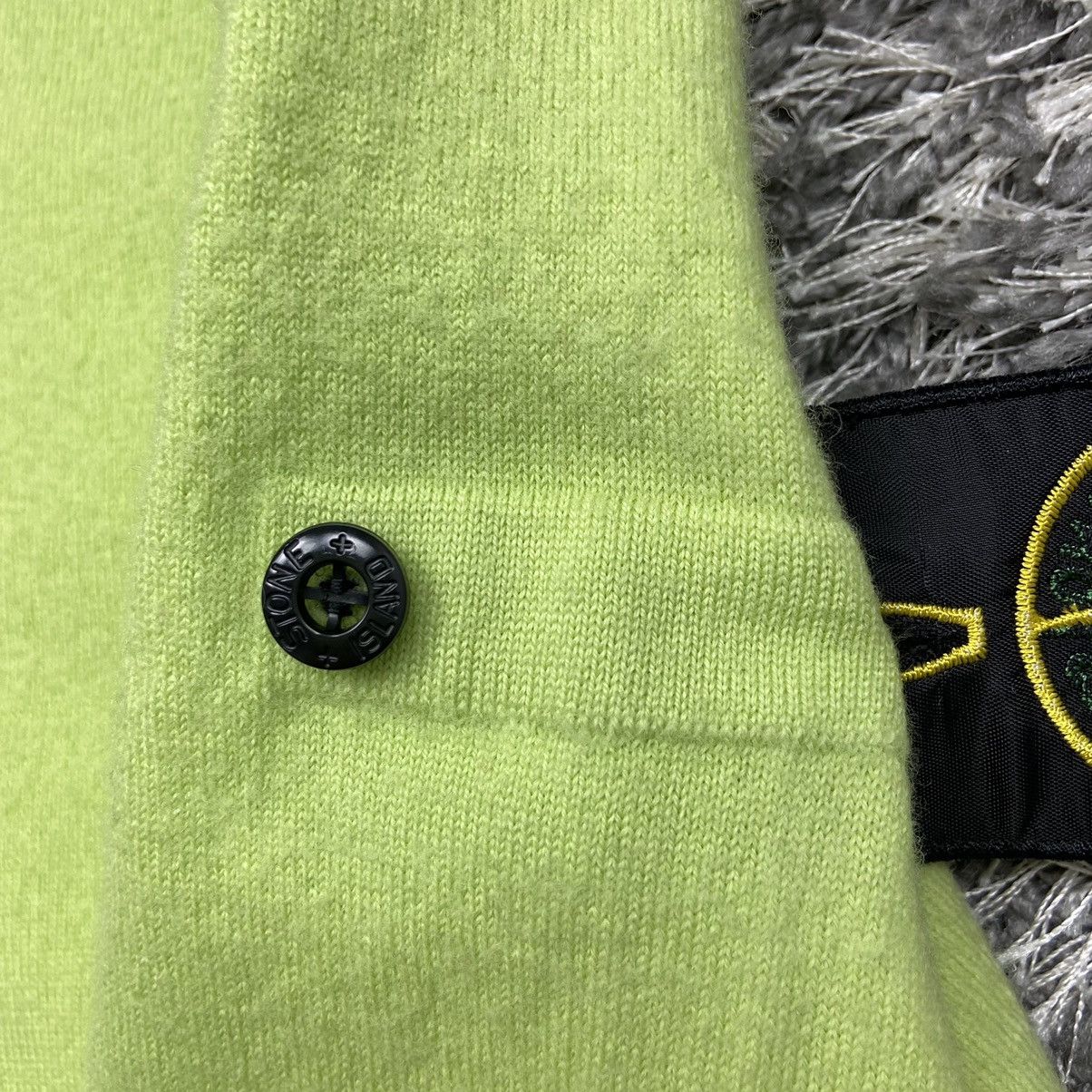 Stone Island STONE ISLAND CUTTIE GREEN Y2K WOOL KNITTED SWEATER 1375 Size US M / EU 48-50 / 2 - 7 Thumbnail