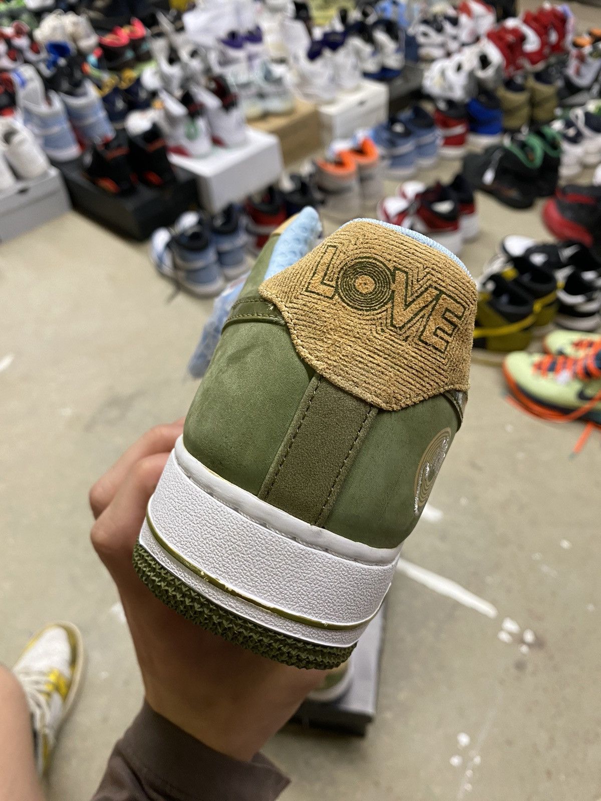 Nike Air Force 1 Premium 07 Bobbito 2007 Size US 8.5 / EU 41-42 - 3 Thumbnail
