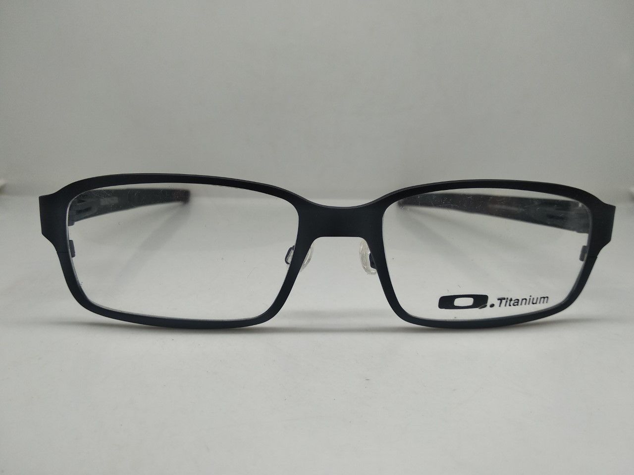 image of Mod Iconic Oakley Deringer Titanium Eyeglasses Sunglasses in Matte Black, Men's
