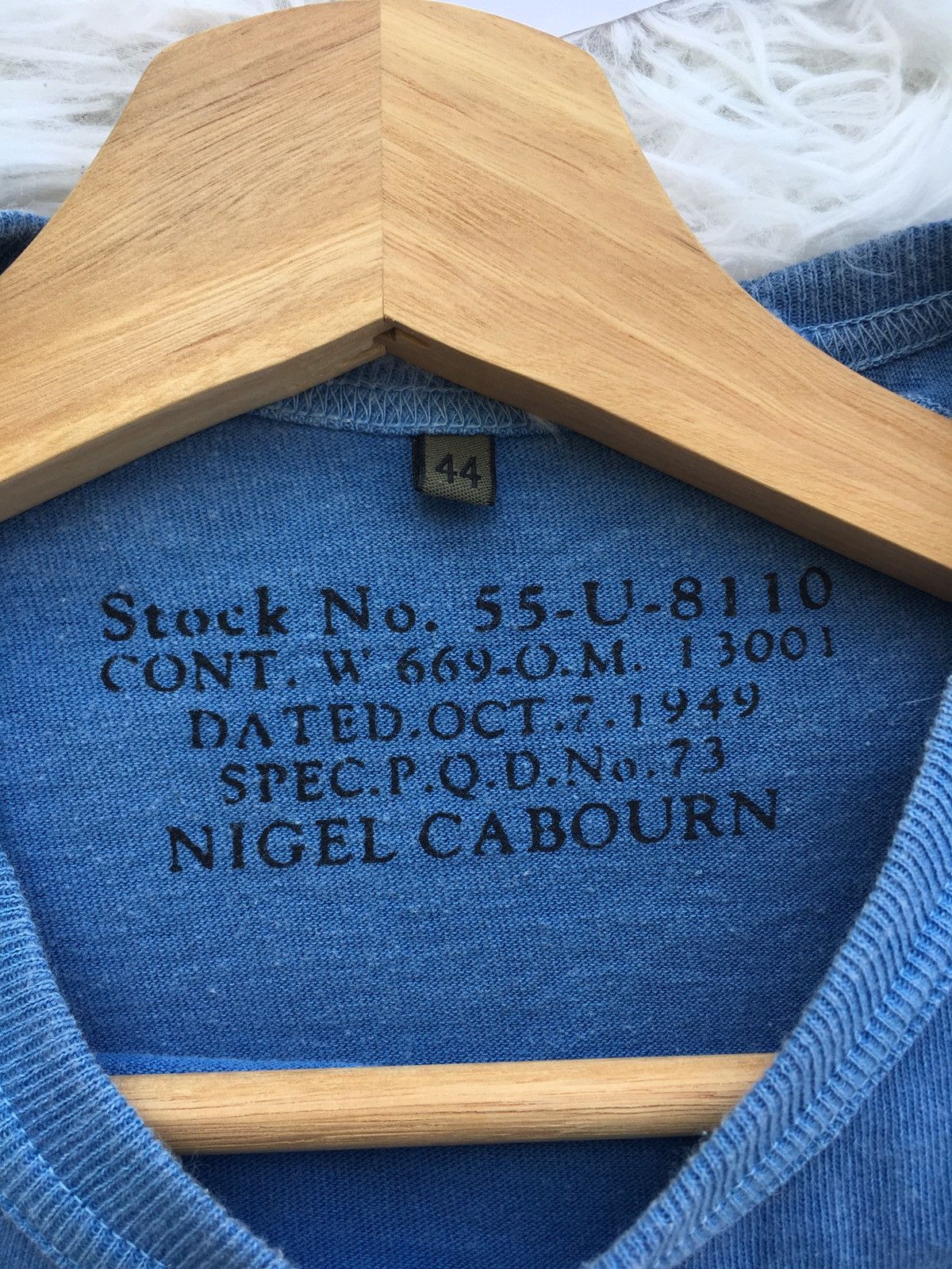 Nigel Cabourn Rare Vintage Nigel Cabourn Pocket Tshirt Size US S / EU 44-46 / 1 - 7 Thumbnail