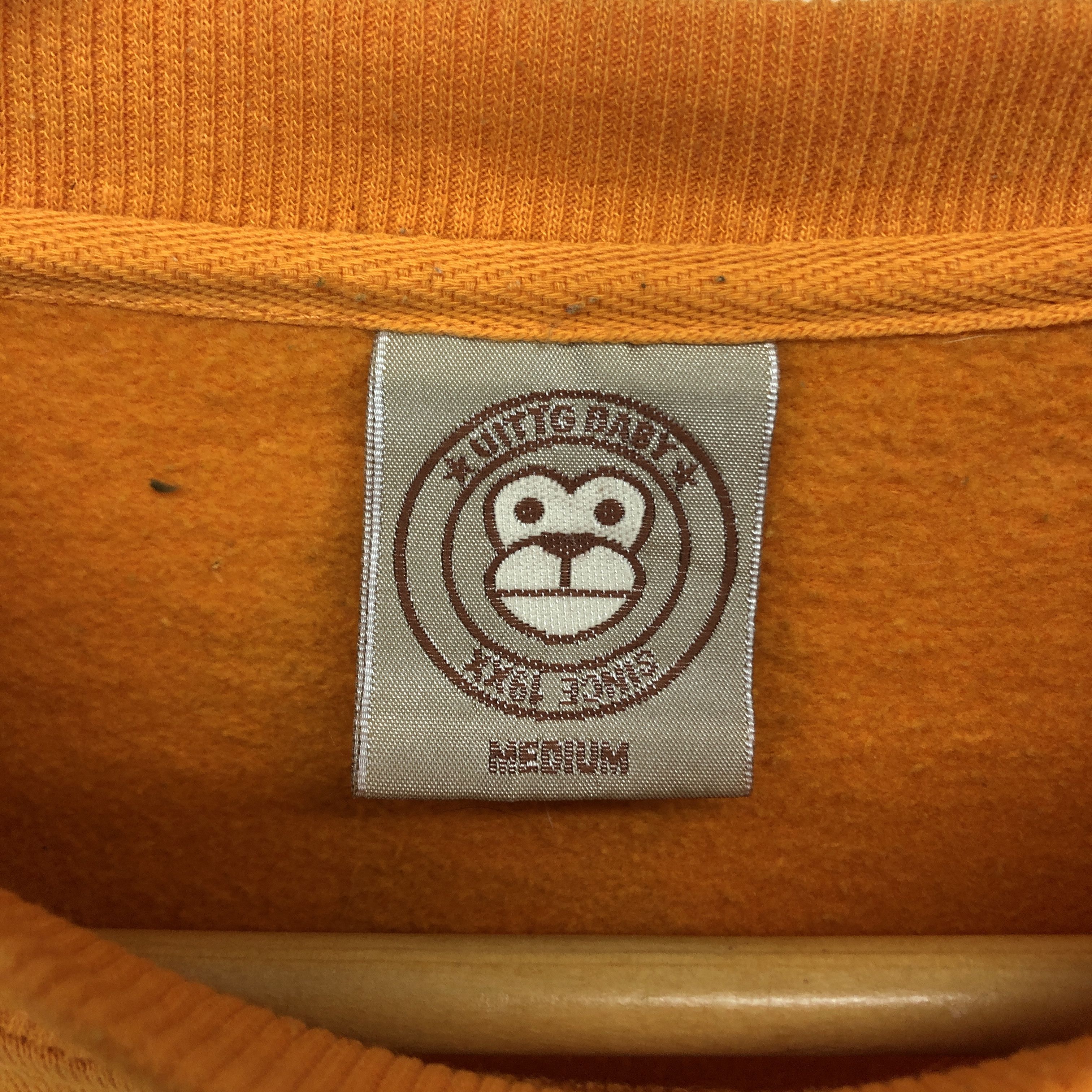 Japanese Brand UITTG BABY Crew Neck Sweatshirt No Banana No Life #1406-50 Size US M / EU 48-50 / 2 - 4 Thumbnail