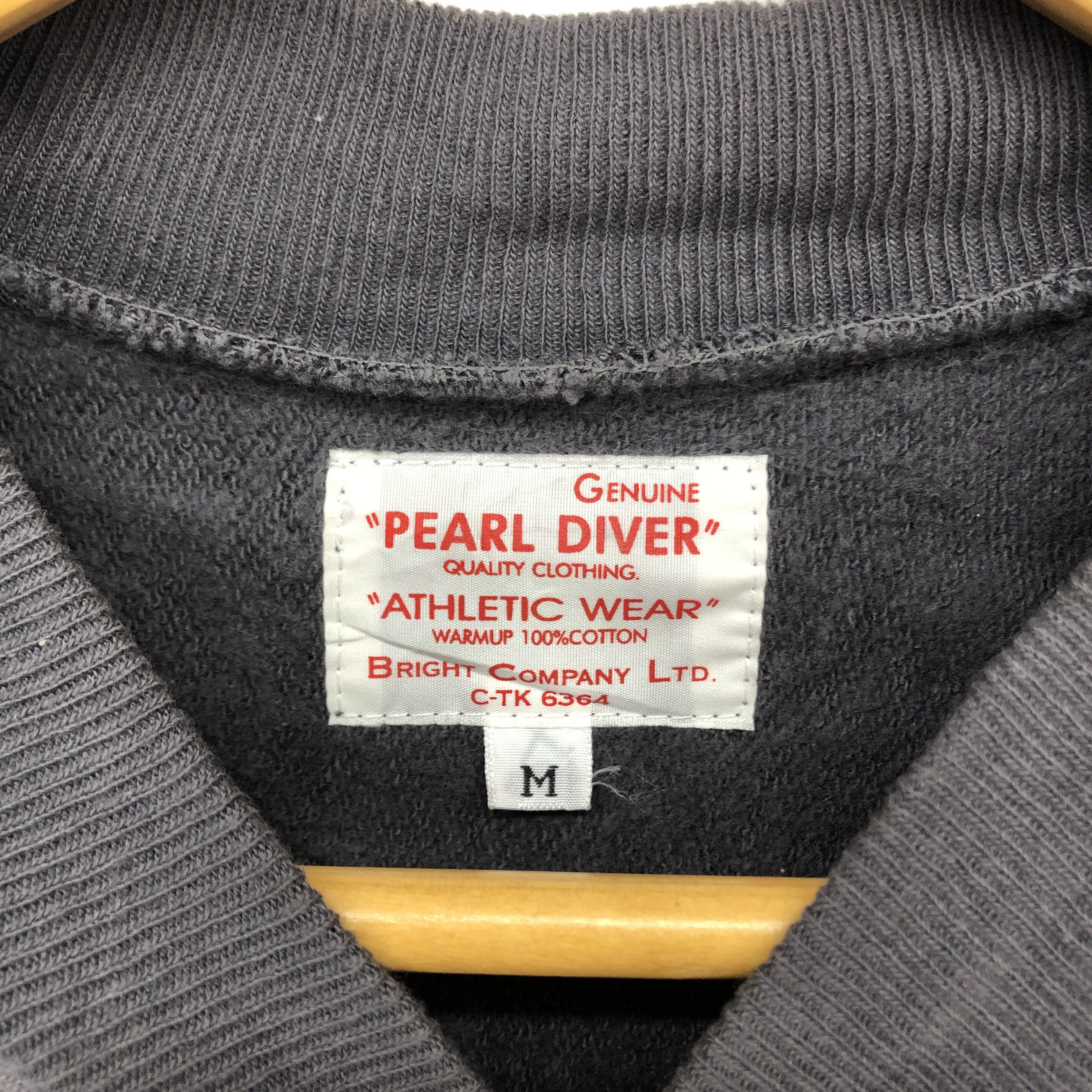 Other PEARL DIVER by BRIGHT COMPANY Button Sweatshirt #1438-52 Size US M / EU 48-50 / 2 - 5 Thumbnail