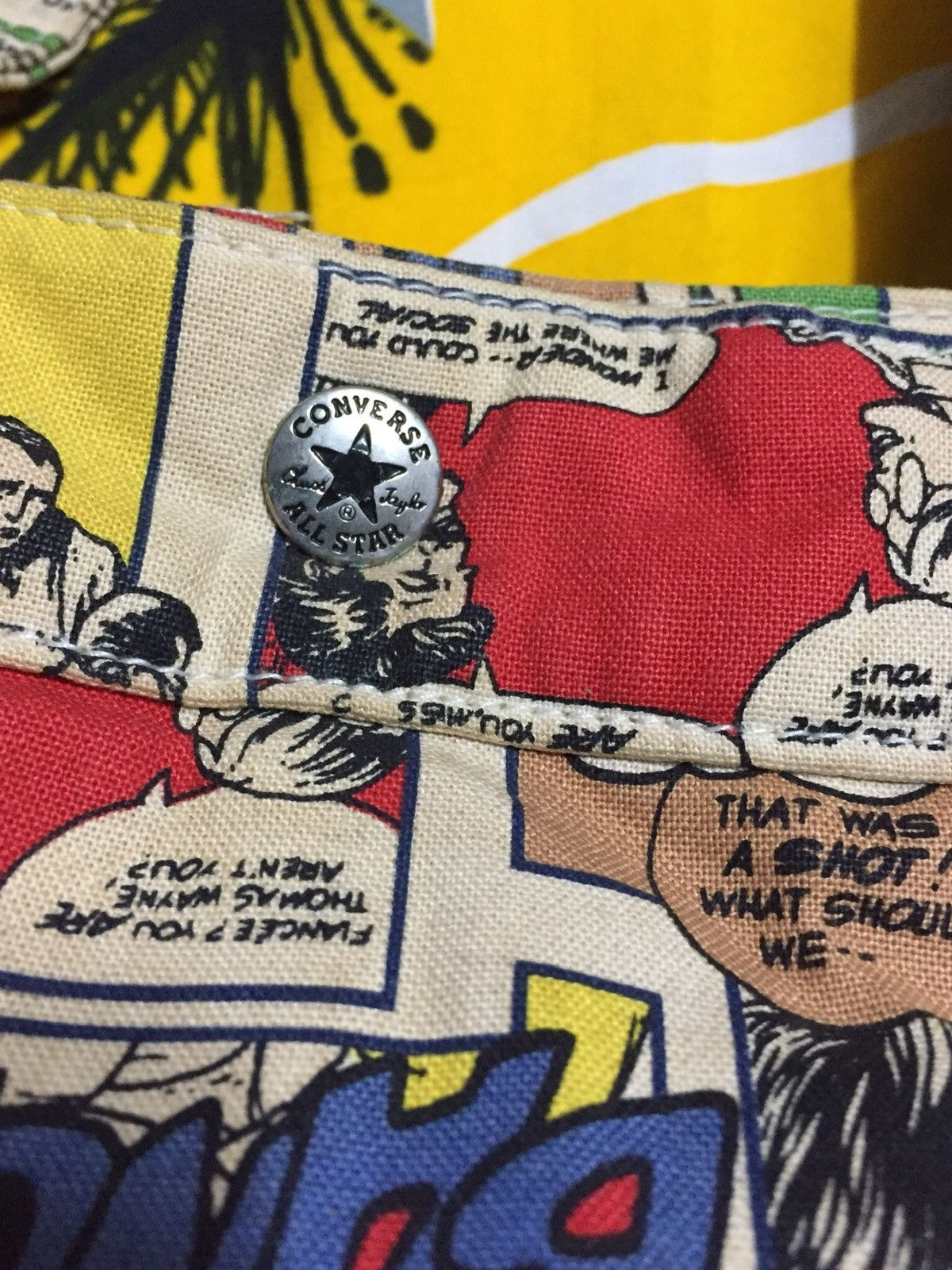 Converse Vintage converse Tote bag pop-art cartoon streetwear anime Size ONE SIZE - 5 Thumbnail