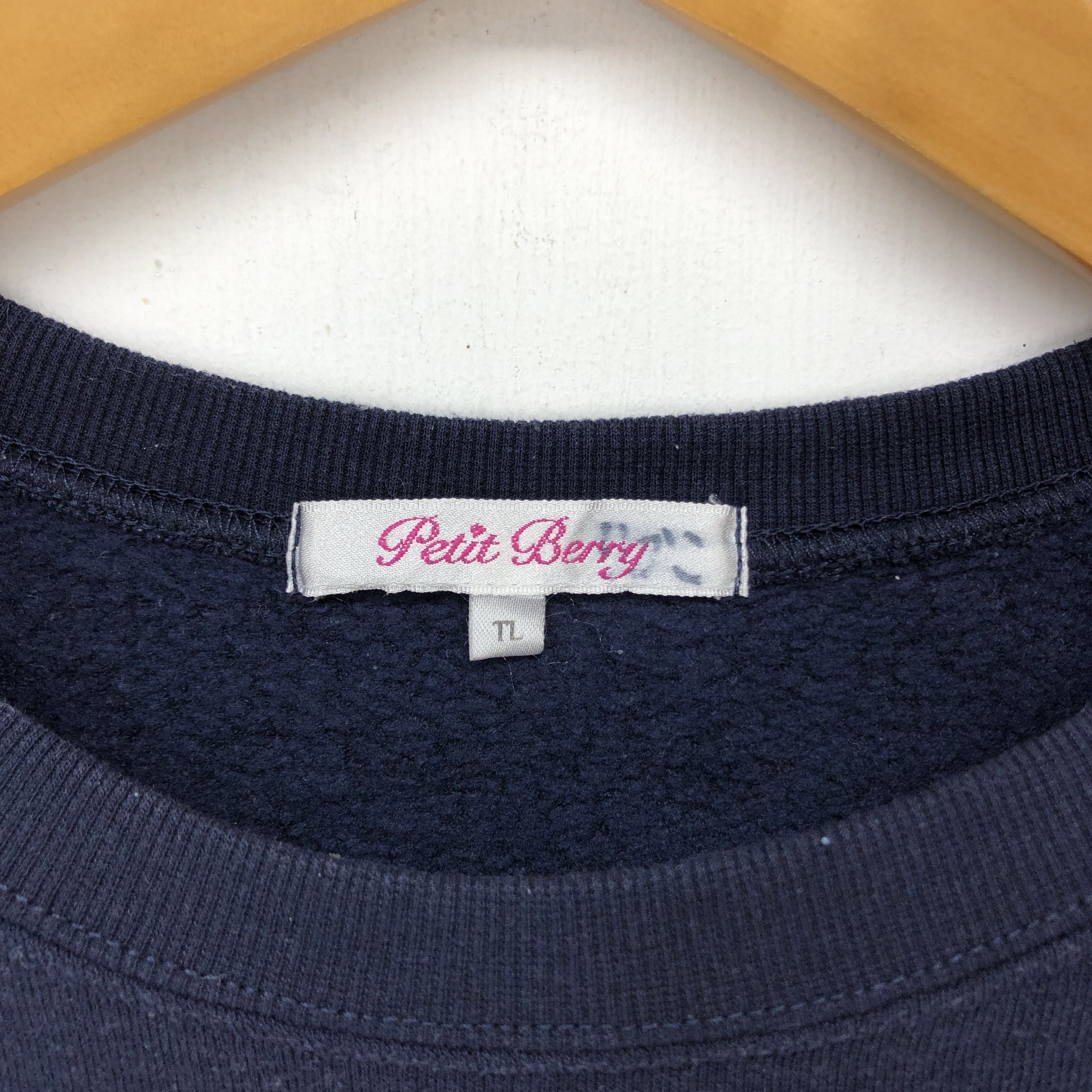 Japanese Brand HAPPY SMILE Women Sweatshirt #1491-55 Size M / US 6-8 / IT 42-44 - 5 Thumbnail