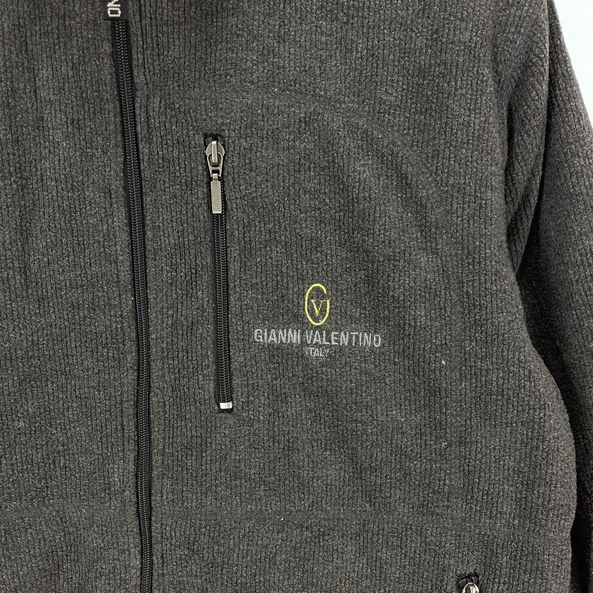 Gianni Valentino GIANNI VALENTINO Turtle Neck Zipper Fleece #1080/AL Size US M / EU 48-50 / 2 - 3 Thumbnail