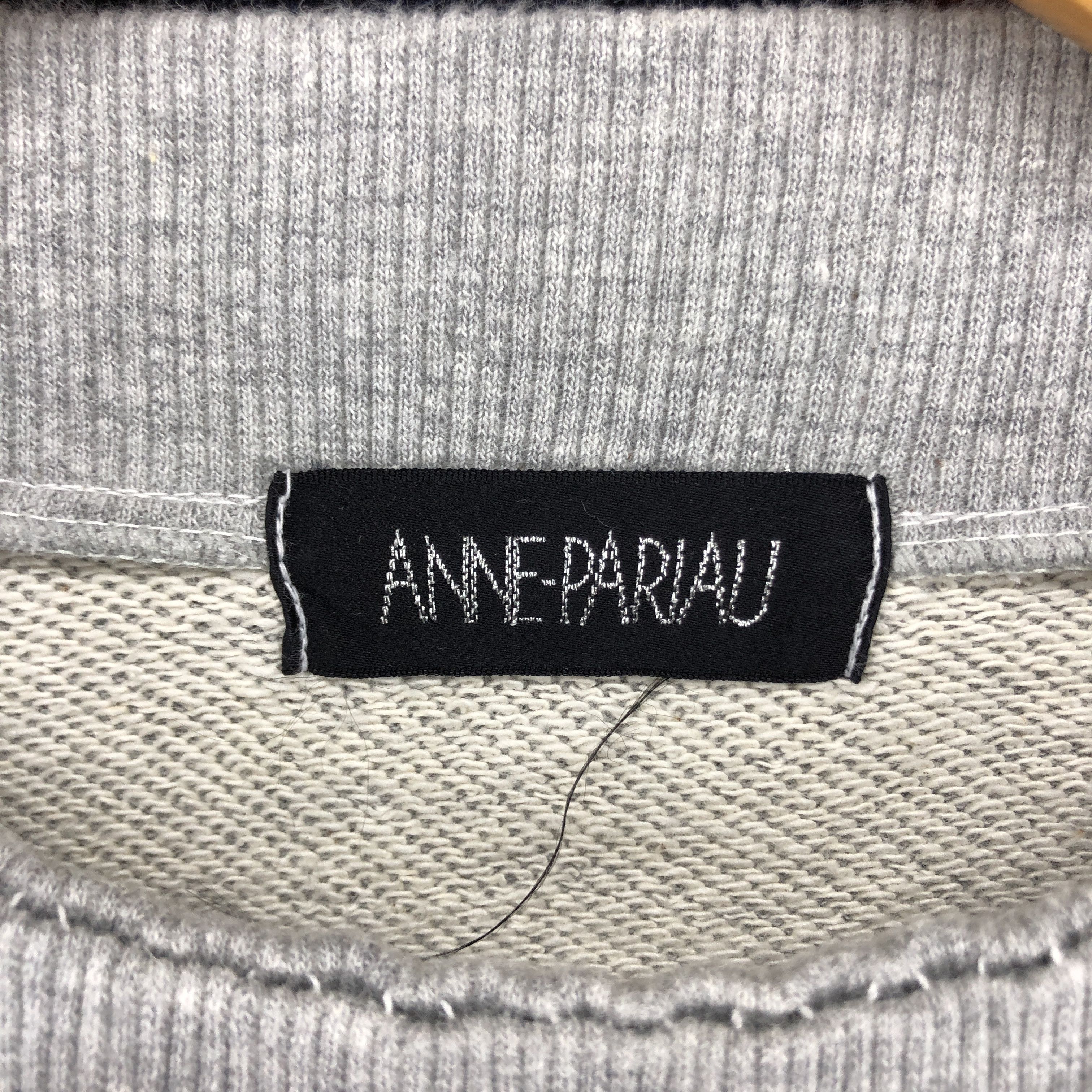Other ANNE PARIAU Crew Neck Sweatshirt #2755-100 Size US M / EU 48-50 / 2 - 8 Thumbnail