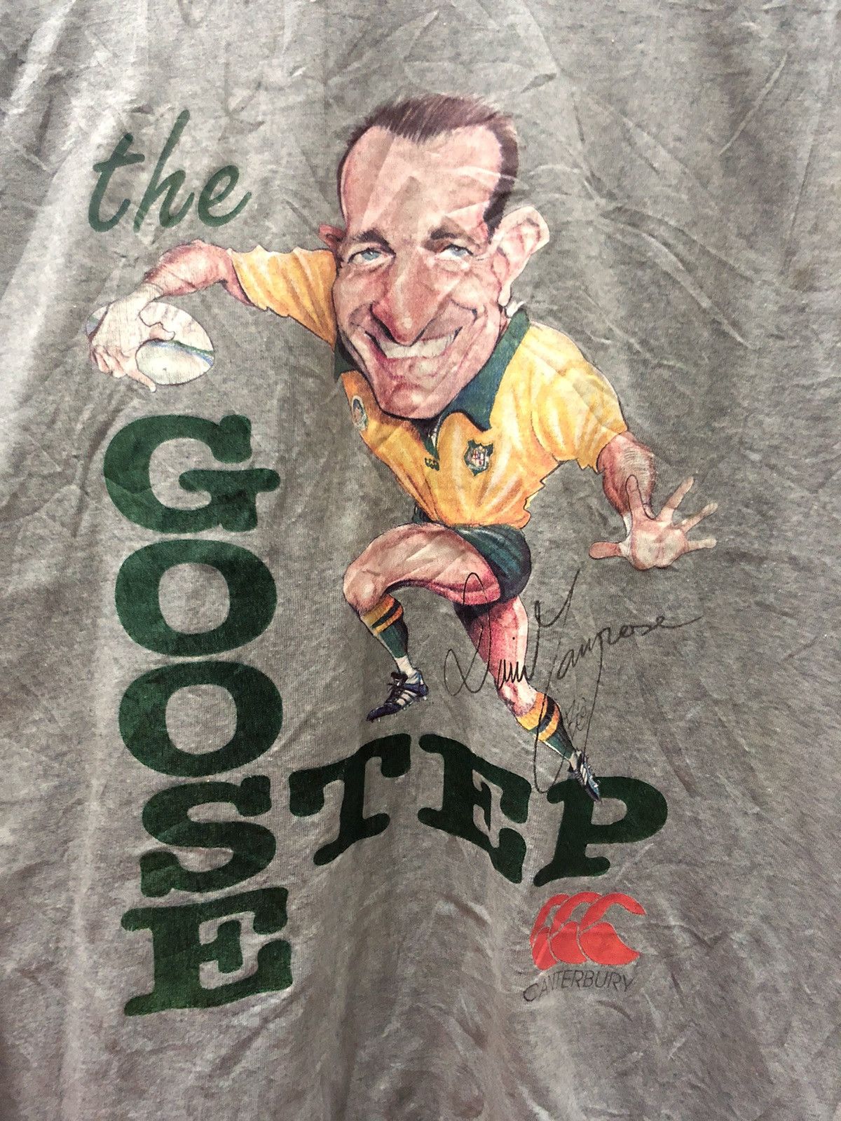 Canterbury of New Zealand × Vintage Vintage David Campese Rugby The Goose Step by Canterbury Size US M / EU 48-50 / 2 - 3 Thumbnail