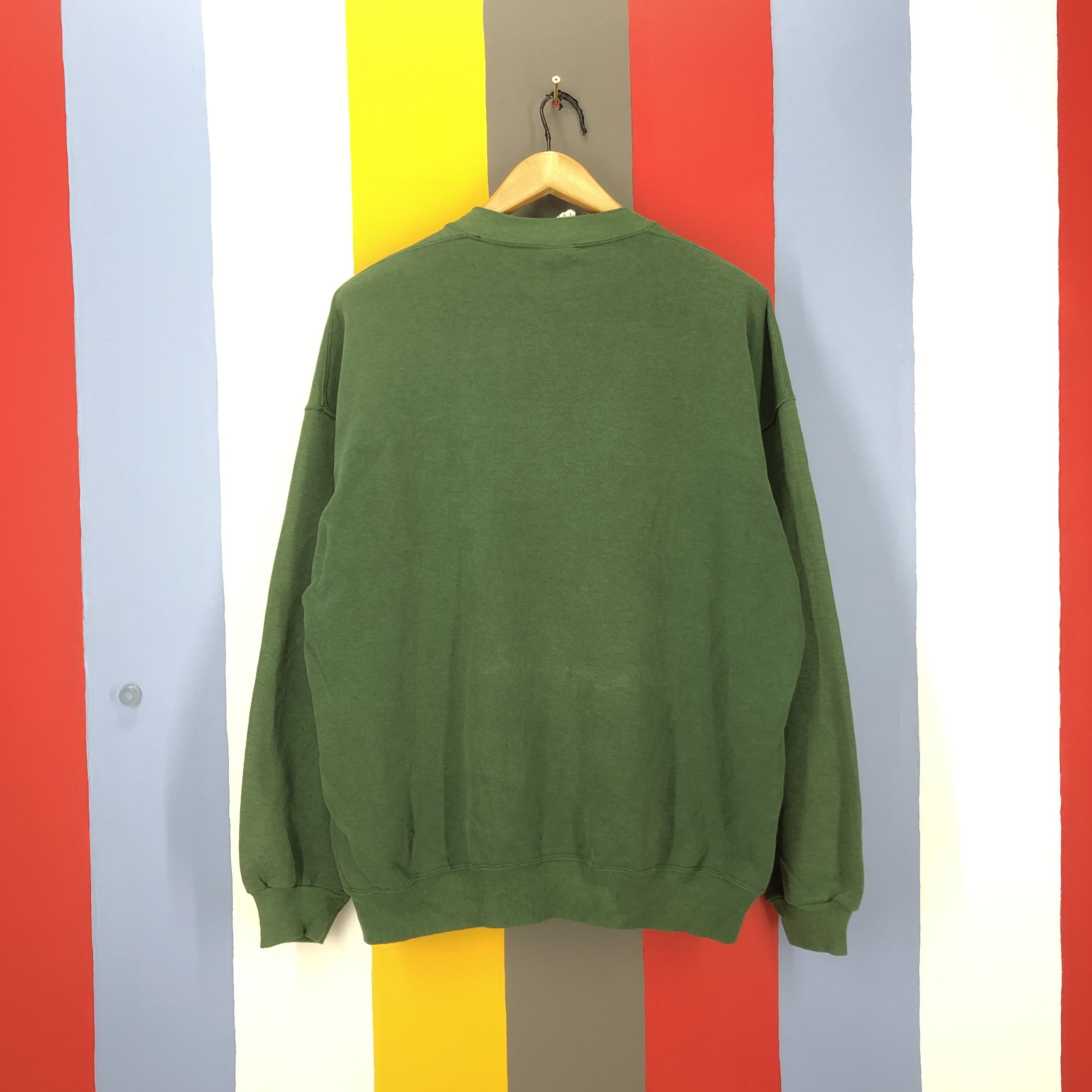 Jerzees 90s Vintage VIRGIN CLOTHING COMPANY Sweatshirt #1053/AK Size US XL / EU 56 / 4 - 8 Thumbnail