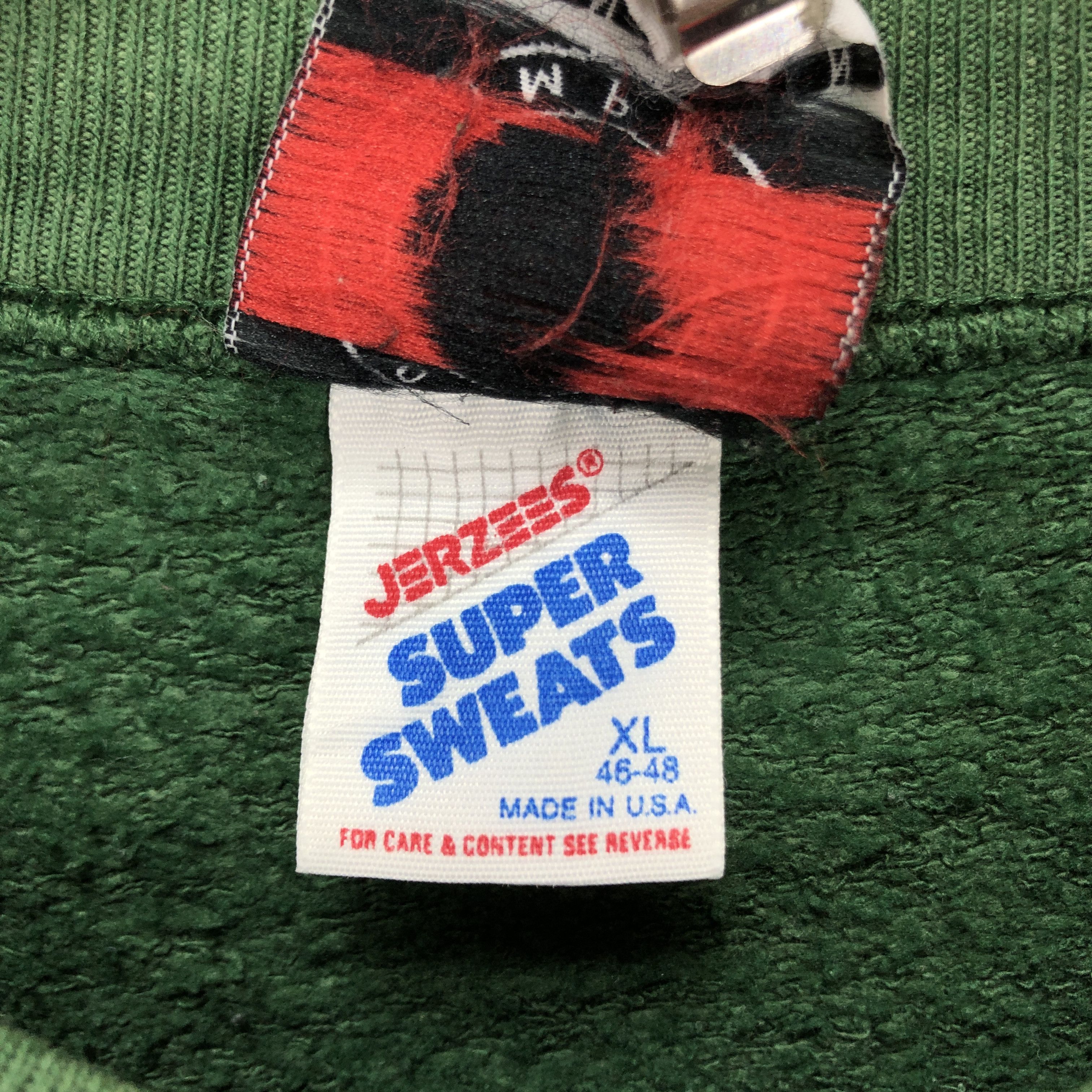 Jerzees 90s Vintage VIRGIN CLOTHING COMPANY Sweatshirt #1053/AK Size US XL / EU 56 / 4 - 6 Thumbnail