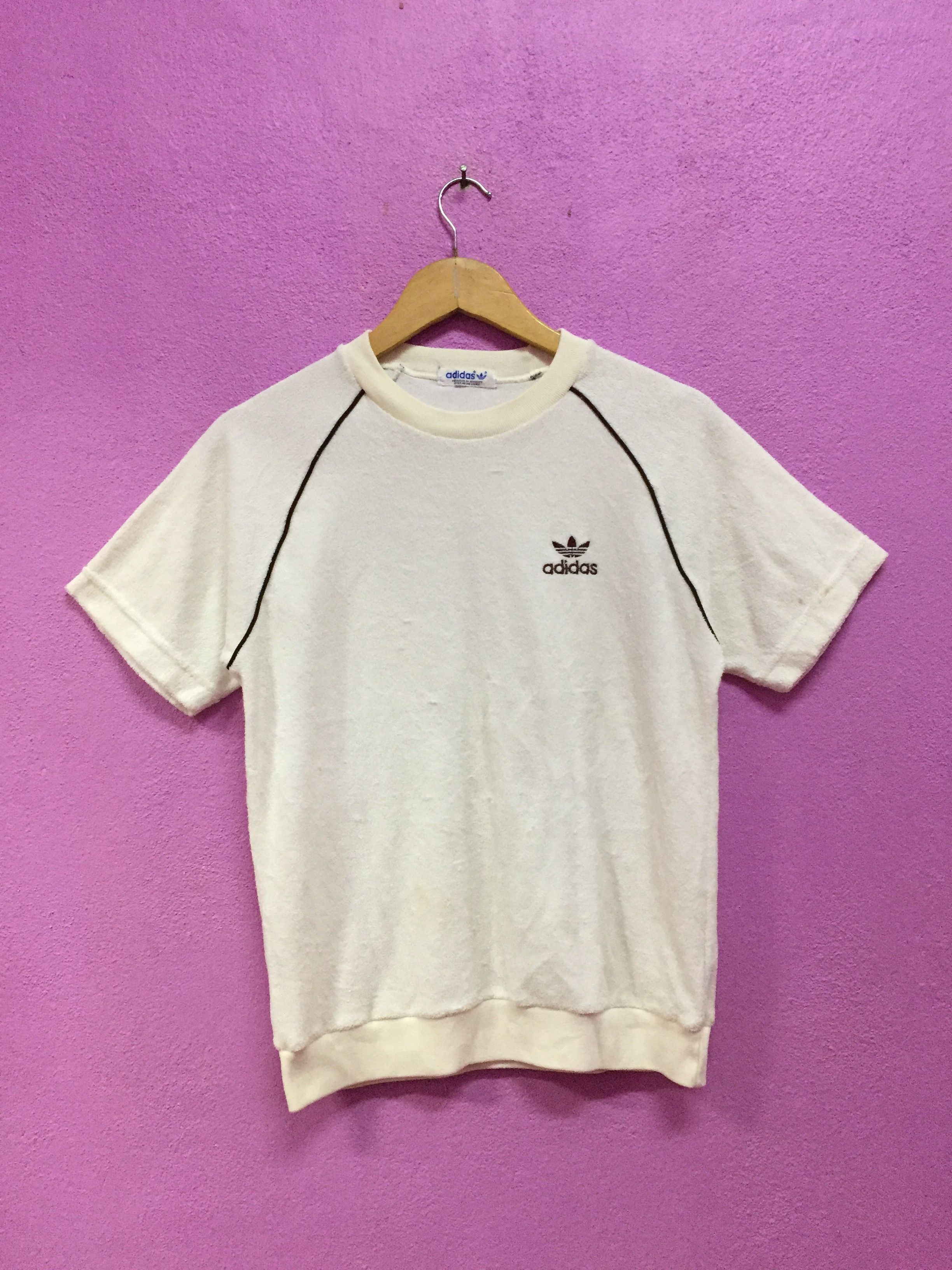 Adidas Vintage Adidas Fleece Sweatshirts Size S Size US S / EU 44-46 / 1 - 1 Thumbnail