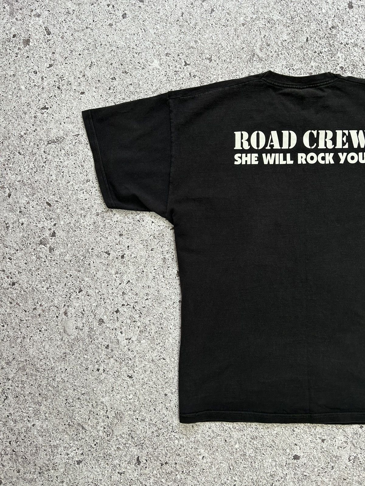 Vintage Vintage Road Crew She Will Rock You Sex Rock T-Shirt Y2K Size US L / EU 52-54 / 3 - 5 Thumbnail