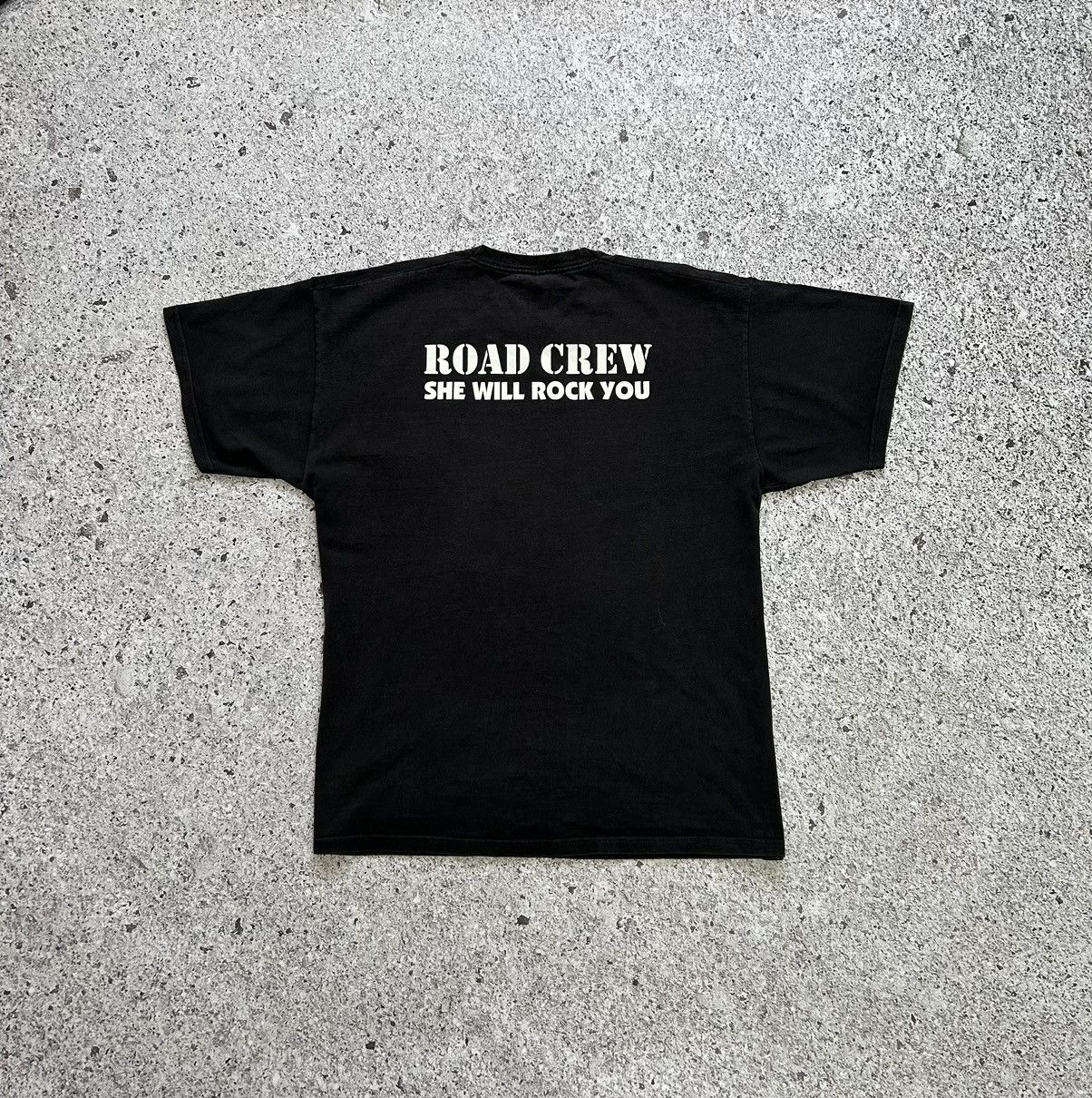 Vintage Vintage Road Crew She Will Rock You Sex Rock T-Shirt Y2K Size US L / EU 52-54 / 3 - 4 Thumbnail