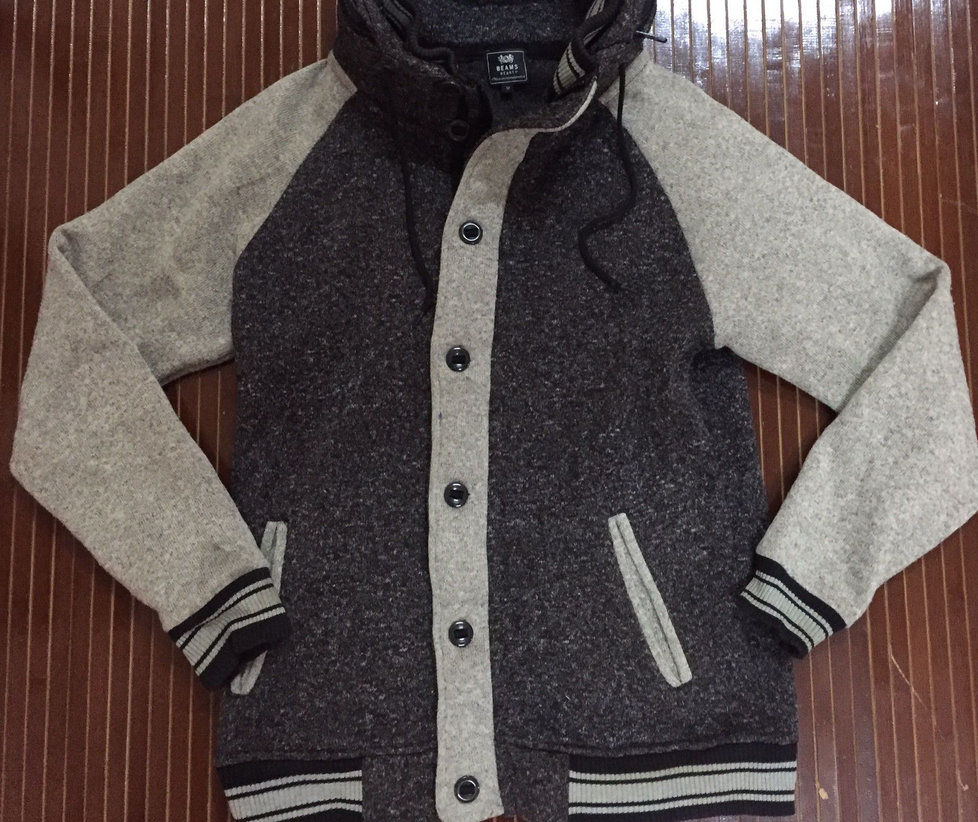 Beams Plus Beams Boy Plus Japanese Streetwear Varsity BONDAGE Jacket Size US M / EU 48-50 / 2 - 2 Thumbnail