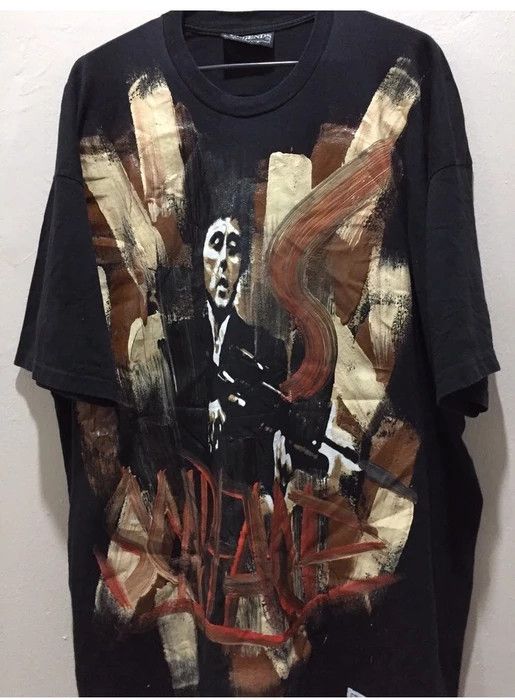 Vintage Vintage Scarface Movie Al Pacino tony Montana Hand Printed Size US XXL / EU 58 / 5 - 2 Thumbnail