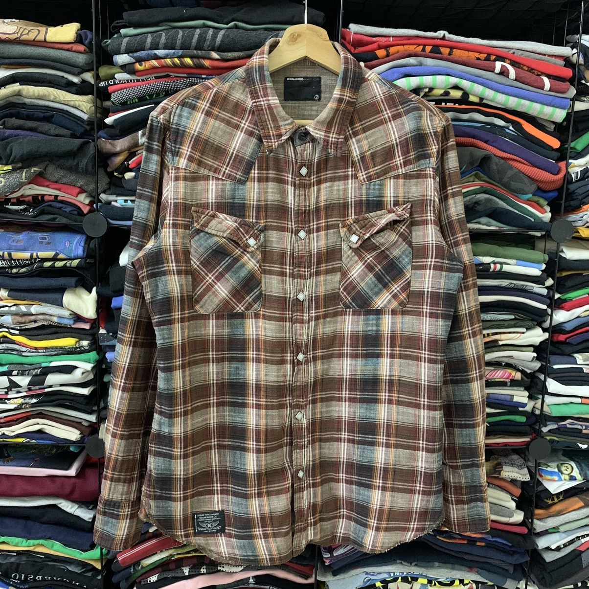 Japanese Brand × Neighborhood × Vintage VTG NEIGHBORHOOD FLANNEL Size US M / EU 48-50 / 2 - 1 Thumbnail