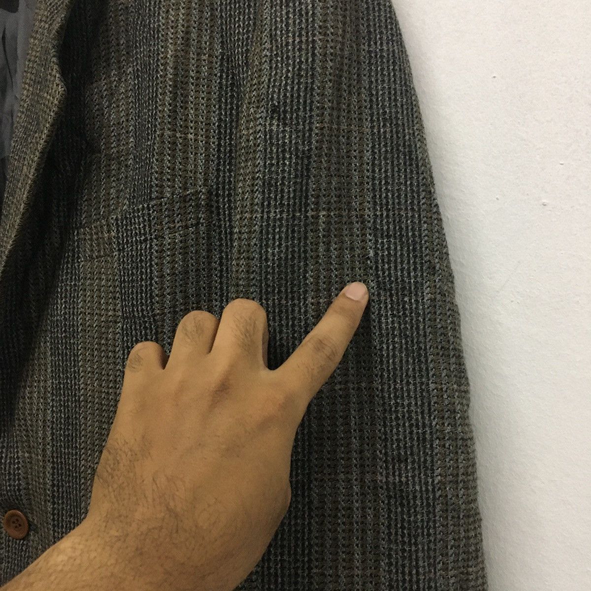 Christian Dior Monsieur Vintage Christian Dior Tweed Wool Single Breasted Blazer Size US S / EU 44-46 / 1 - 10 Thumbnail