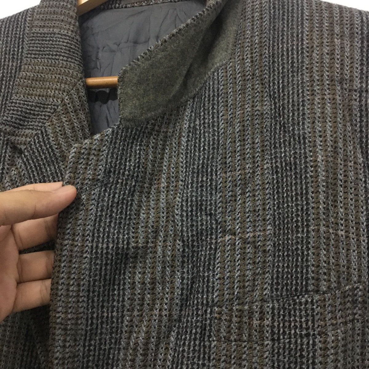 Christian Dior Monsieur Vintage Christian Dior Tweed Wool Single Breasted Blazer Size US S / EU 44-46 / 1 - 8 Thumbnail