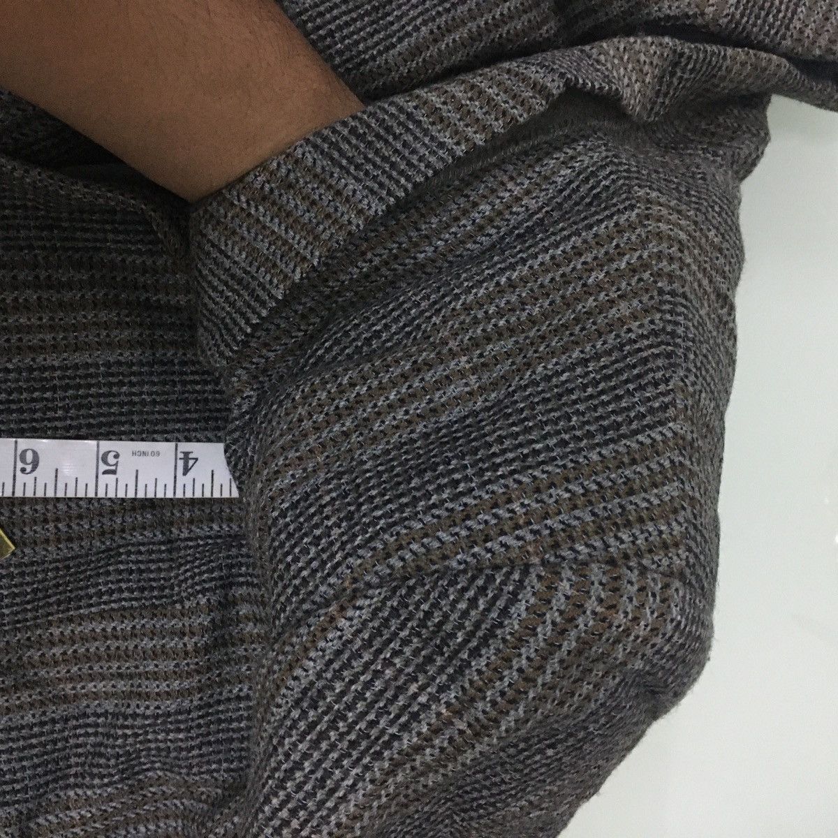 Christian Dior Monsieur Vintage Christian Dior Tweed Wool Single Breasted Blazer Size US S / EU 44-46 / 1 - 17 Thumbnail