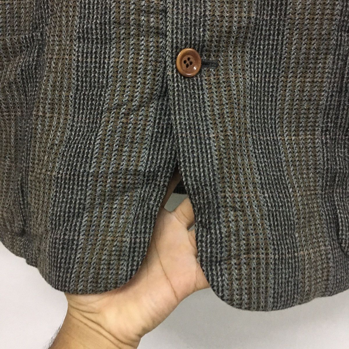 Christian Dior Monsieur Vintage Christian Dior Tweed Wool Single Breasted Blazer Size US S / EU 44-46 / 1 - 9 Thumbnail