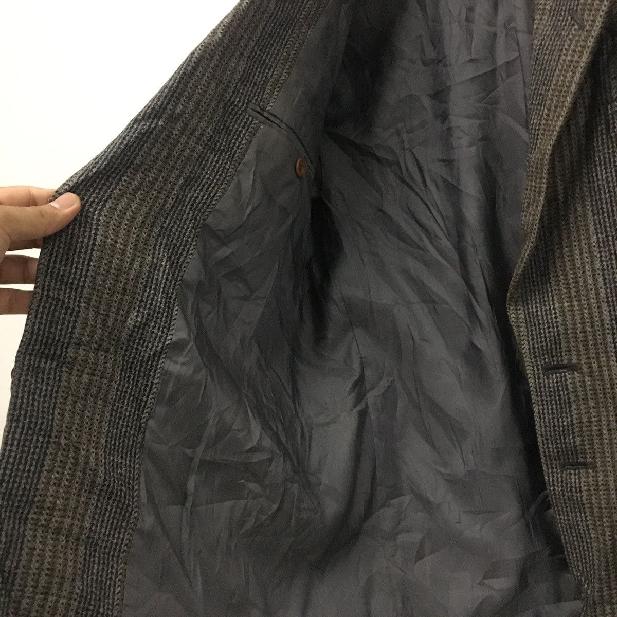 Christian Dior Monsieur Vintage Christian Dior Tweed Wool Single Breasted Blazer Size US S / EU 44-46 / 1 - 12 Thumbnail