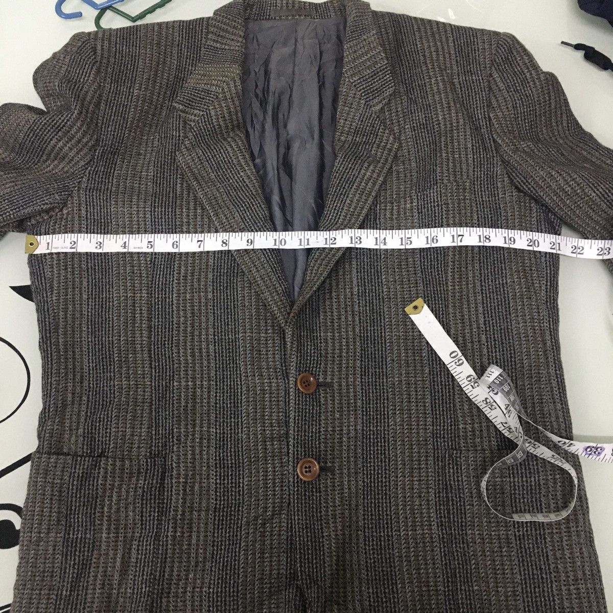 Christian Dior Monsieur Vintage Christian Dior Tweed Wool Single Breasted Blazer Size US S / EU 44-46 / 1 - 18 Thumbnail