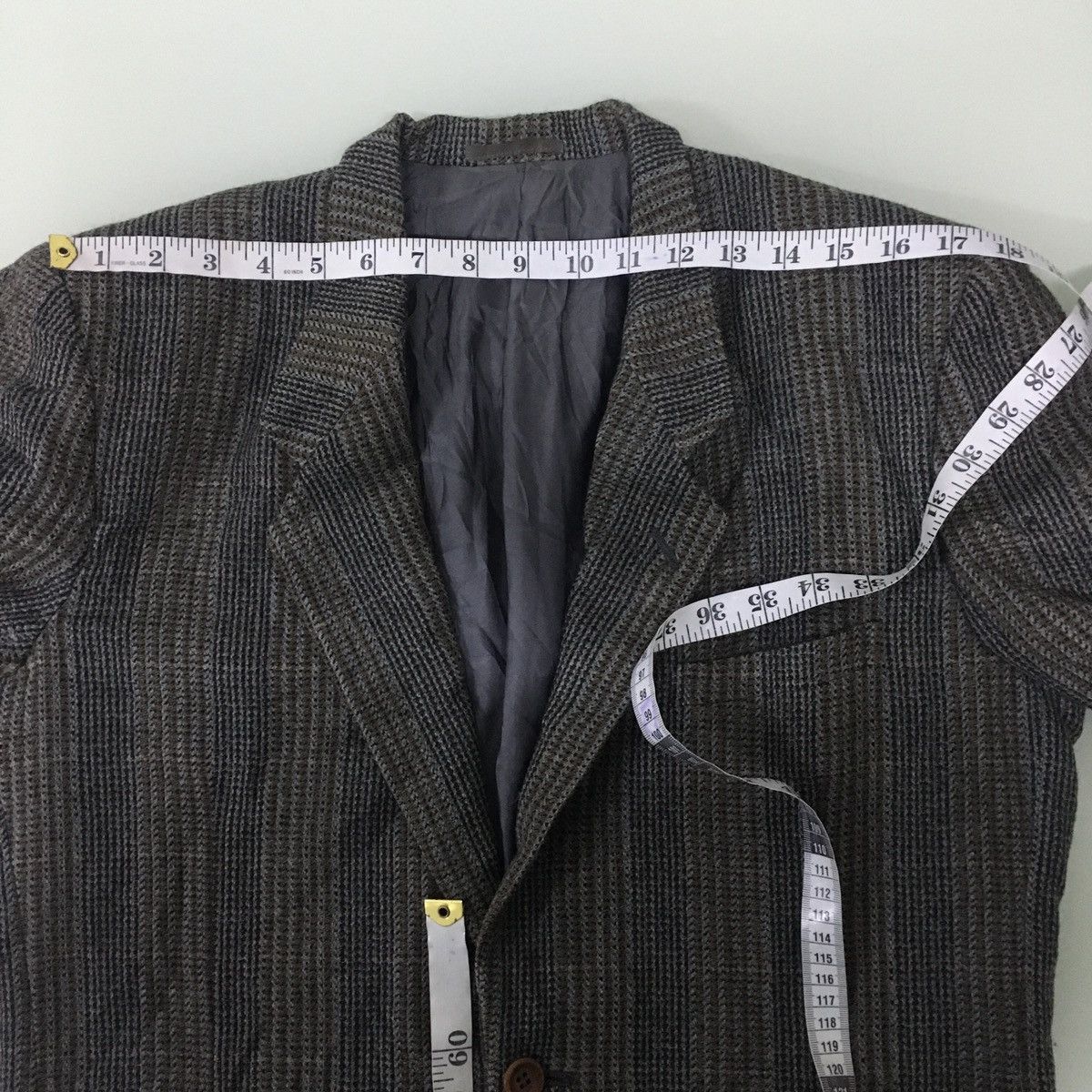 Christian Dior Monsieur Vintage Christian Dior Tweed Wool Single Breasted Blazer Size US S / EU 44-46 / 1 - 20 Thumbnail