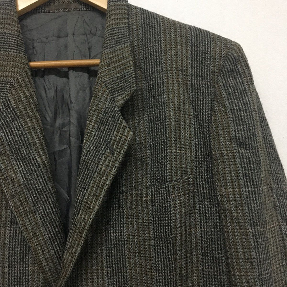 Christian Dior Monsieur Vintage Christian Dior Tweed Wool Single Breasted Blazer Size US S / EU 44-46 / 1 - 5 Thumbnail