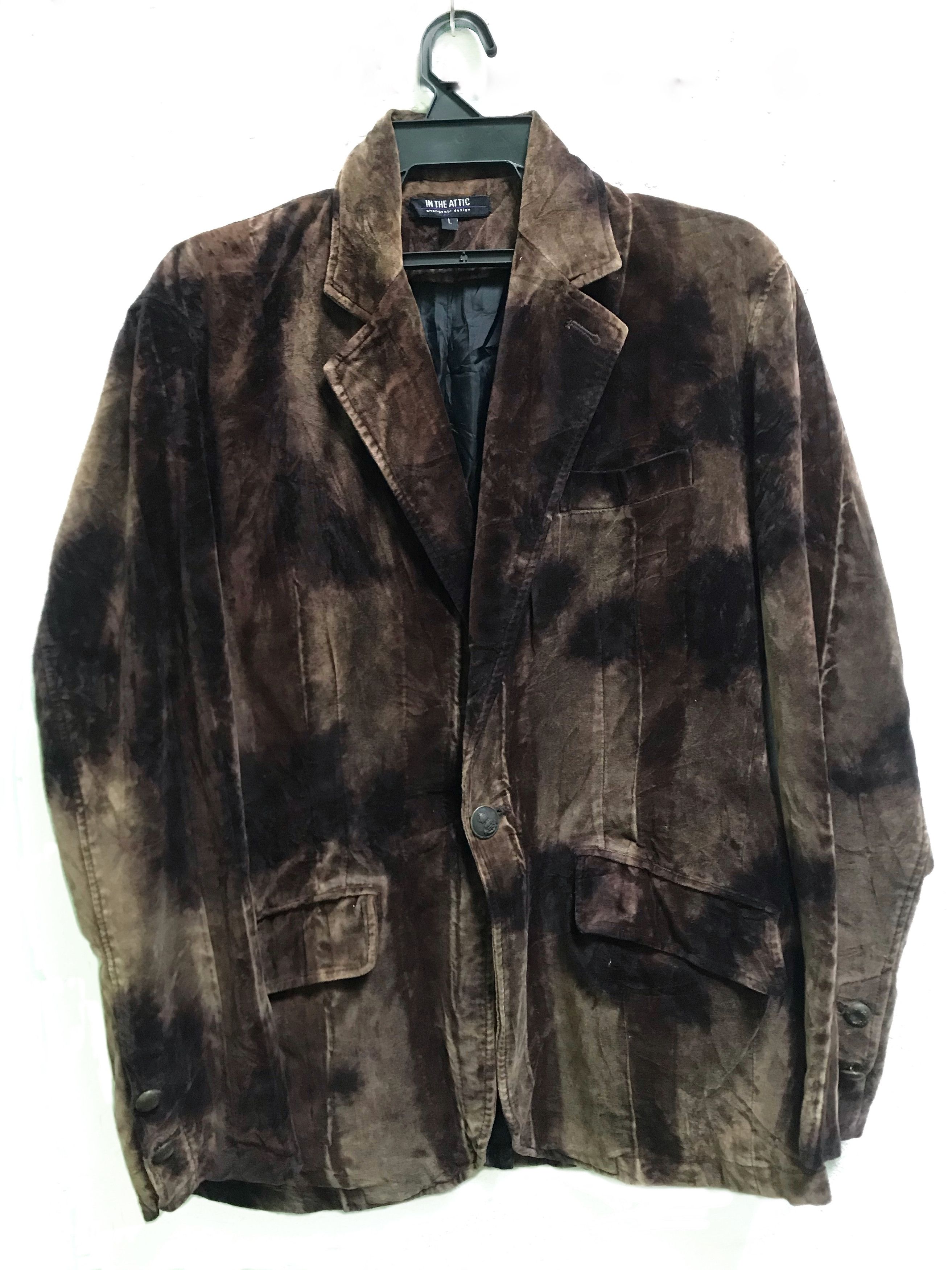 If Six Was Nine In the Attic Acid Wash Jacket Coat Size US M / EU 48-50 / 2 - 1 Thumbnail