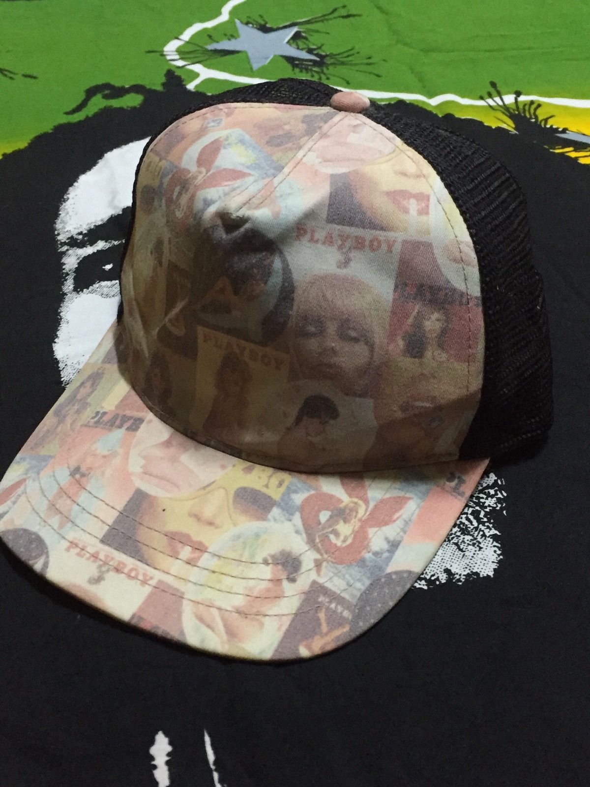 Playboy Vintage Playboy all over printed cap streetwear fashion JPN Size ONE SIZE - 1 Thumbnail