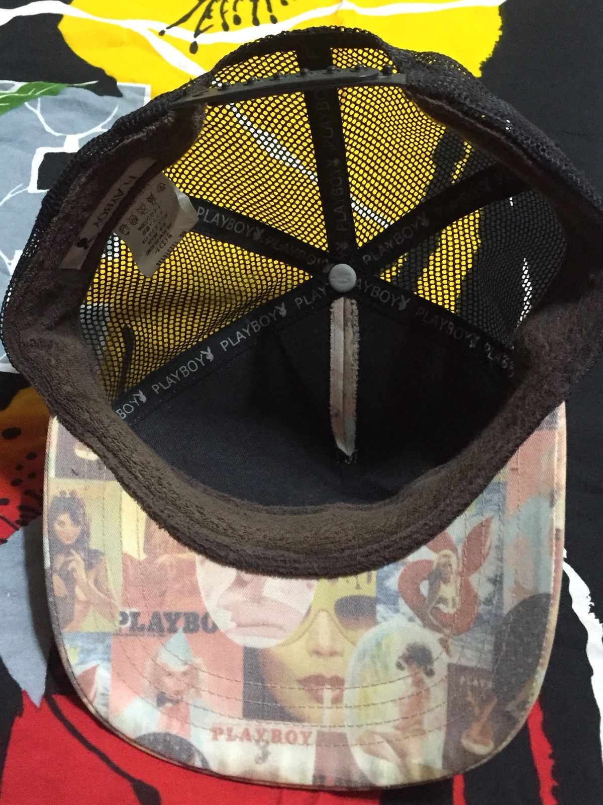 Playboy Vintage Playboy all over printed cap streetwear fashion JPN Size ONE SIZE - 5 Thumbnail