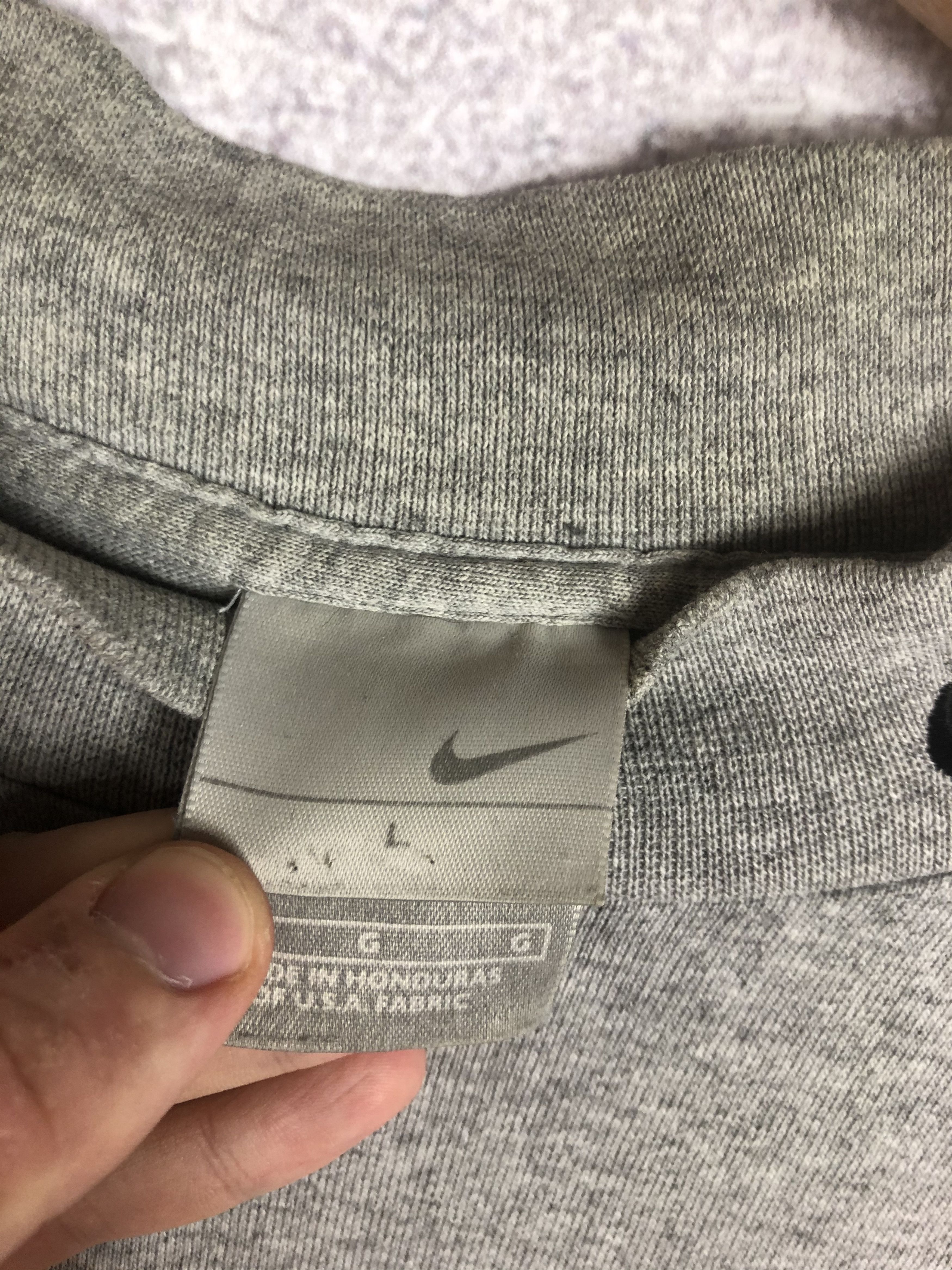 Nike Nike Vintage Small Swoosh Sweatshirt Turtleneck Size US L / EU 52-54 / 3 - 5 Thumbnail