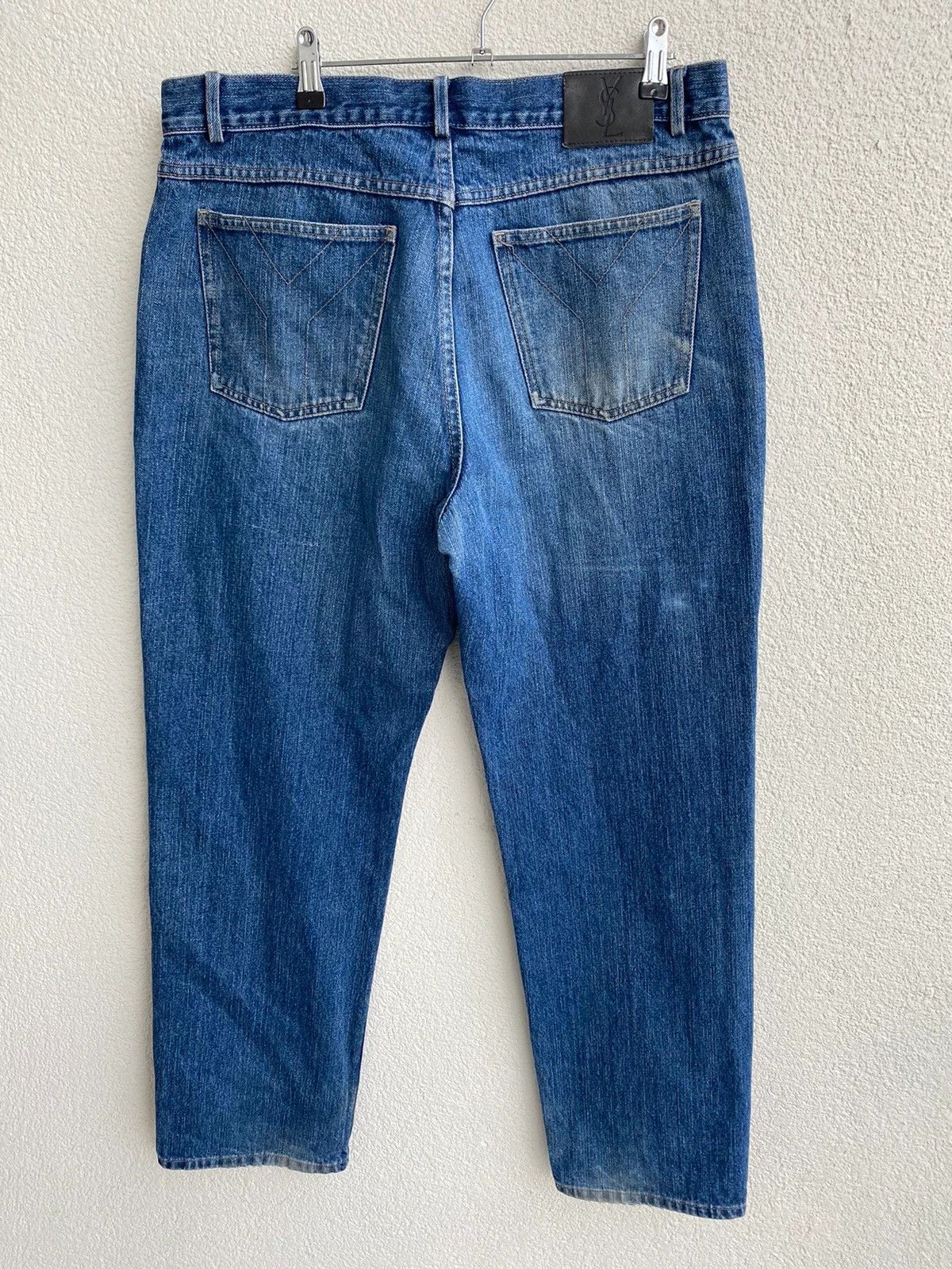 Yves Saint Laurent 36x32 YSL Jeans Denim Pants Size US 36 / EU 52 - 3 Thumbnail