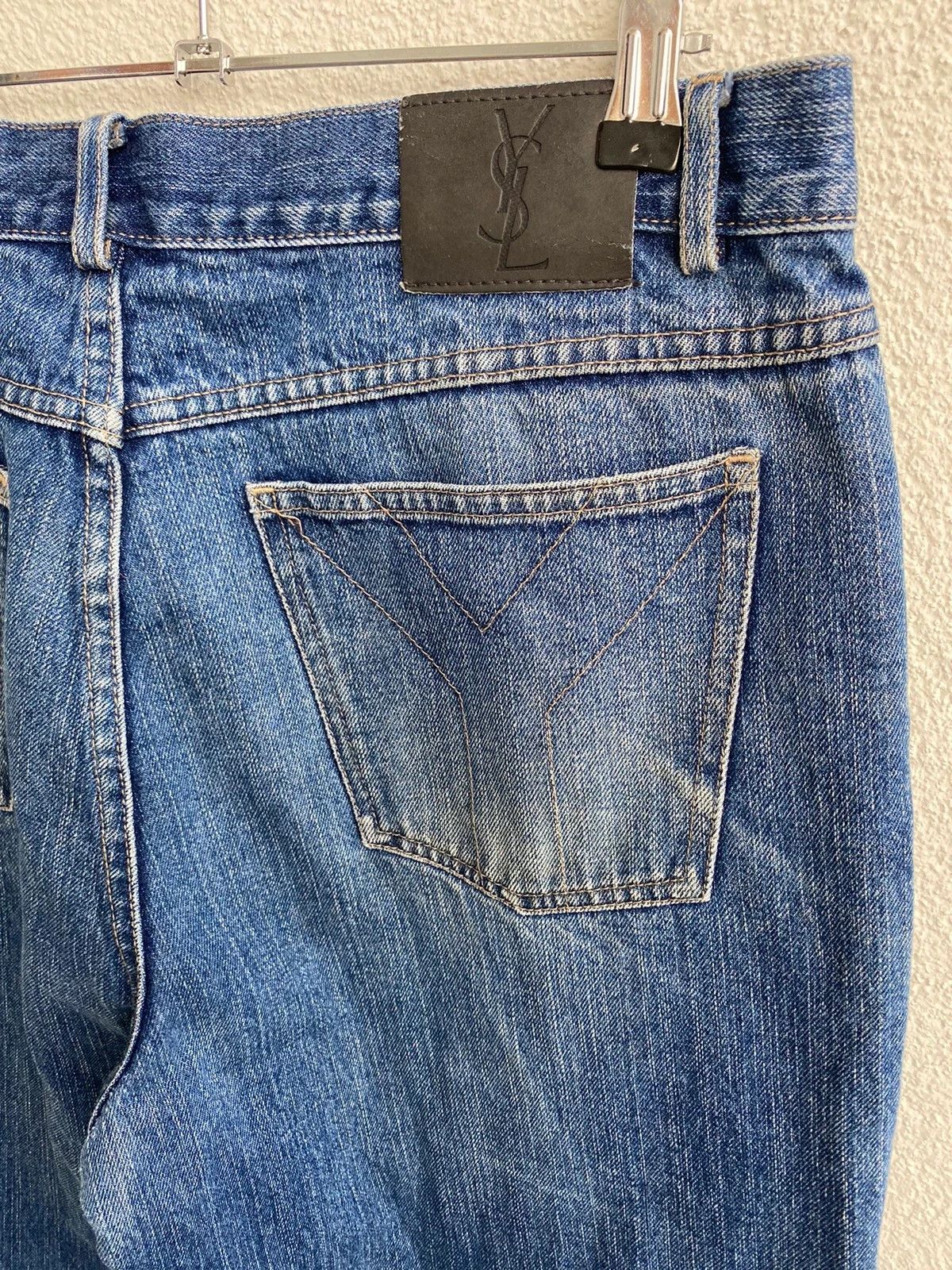 Yves Saint Laurent 36x32 YSL Jeans Denim Pants Size US 36 / EU 52 - 2 Thumbnail