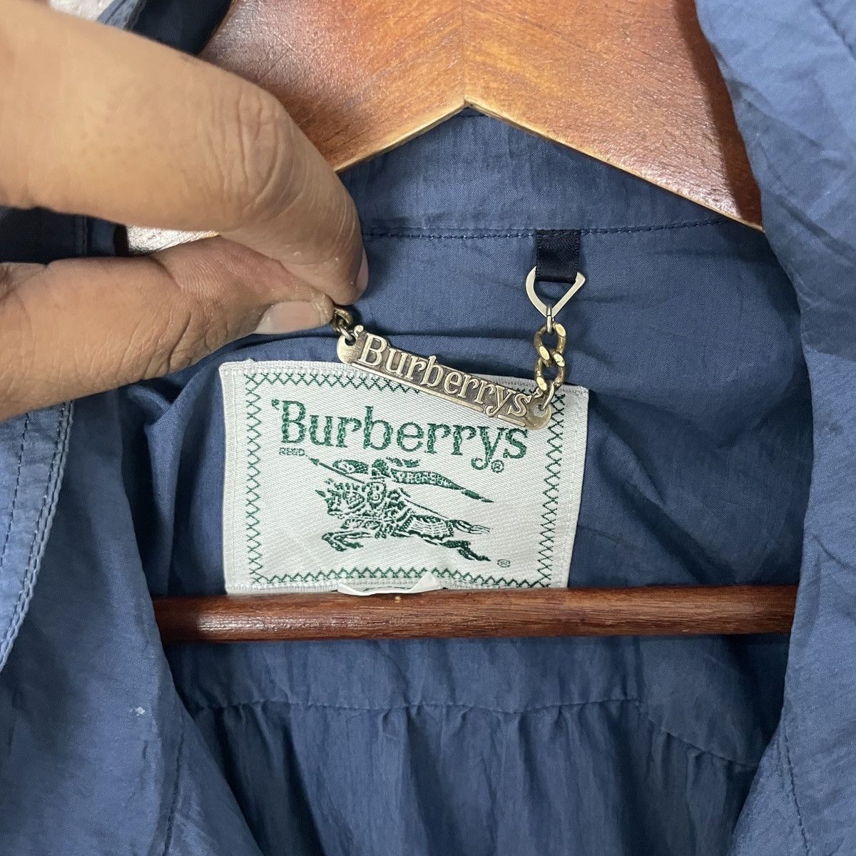 Burberry Vintage 90s Burberry’s Zipper Ups Jacket Size US L / EU 52-54 / 3 - 6 Thumbnail