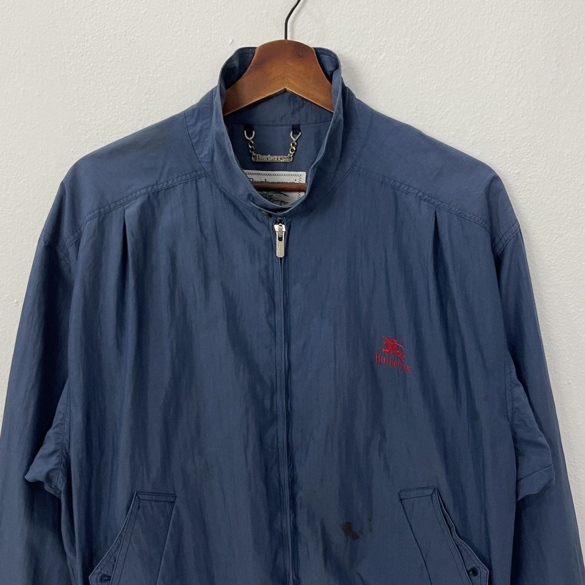 Burberry Vintage 90s Burberry’s Zipper Ups Jacket Size US L / EU 52-54 / 3 - 4 Thumbnail