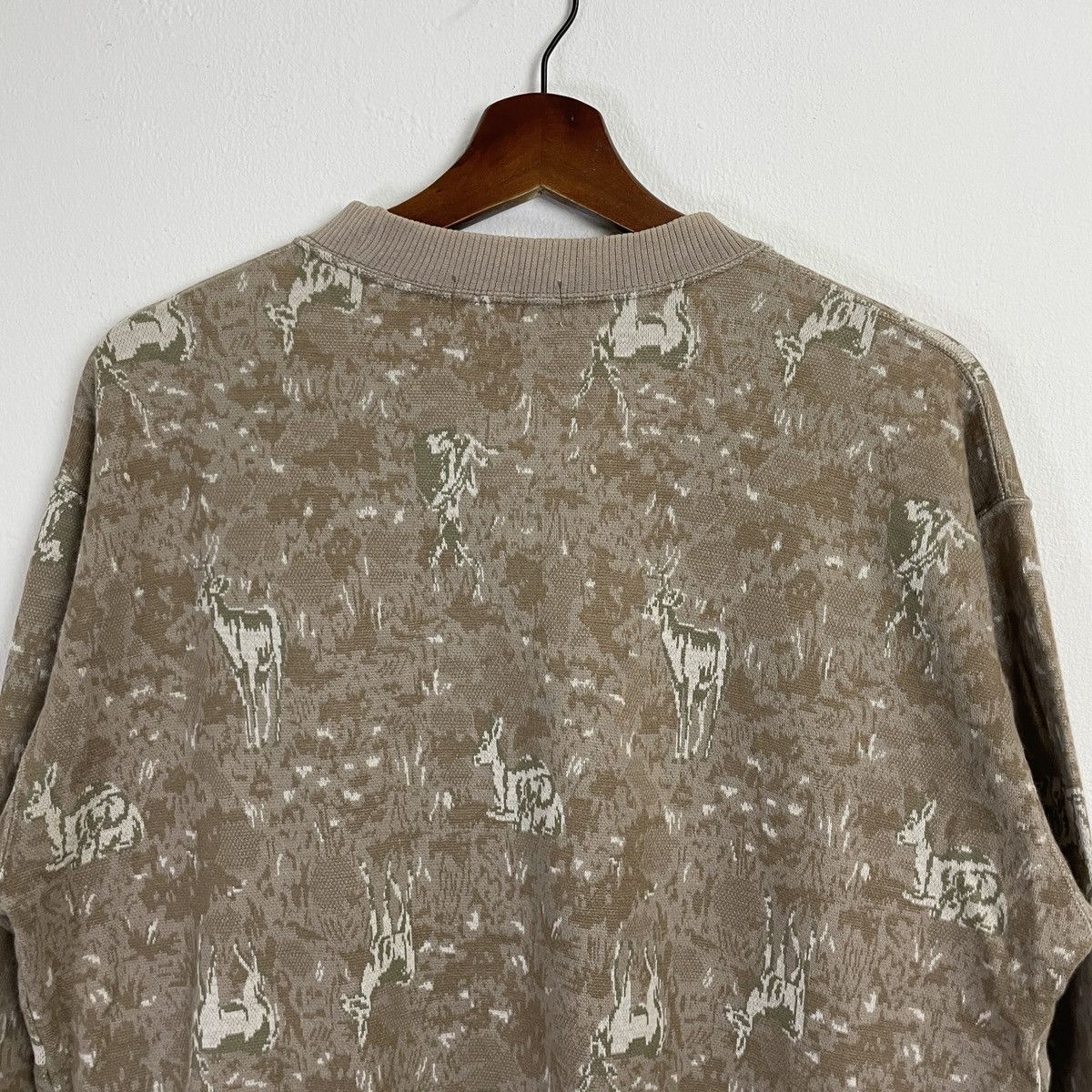 Vintage Vintage Crocodile Fullprint Crewneck Sweatshirt Size US L / EU 52-54 / 3 - 10 Thumbnail