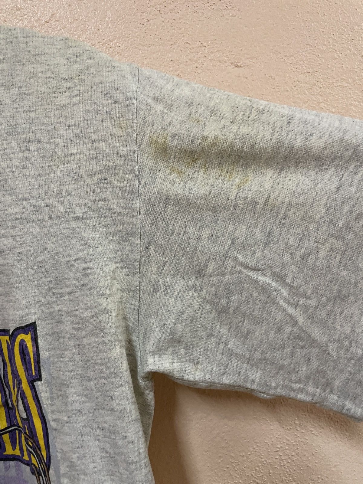 NBA VINTAGE LA LAKERS NBA ALL STARS NUTMEG DISTRESSED STAIN Size US M / EU 48-50 / 2 - 4 Thumbnail