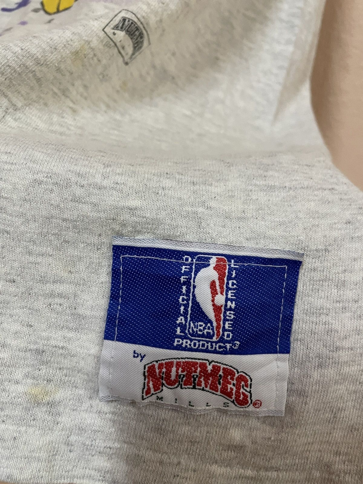 NBA VINTAGE LA LAKERS NBA ALL STARS NUTMEG DISTRESSED STAIN Size US M / EU 48-50 / 2 - 5 Thumbnail