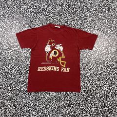 VINTAGE NFL LIQUID BLUE WASHINGTON REDSKINS TEE SHIRT SIZE XL