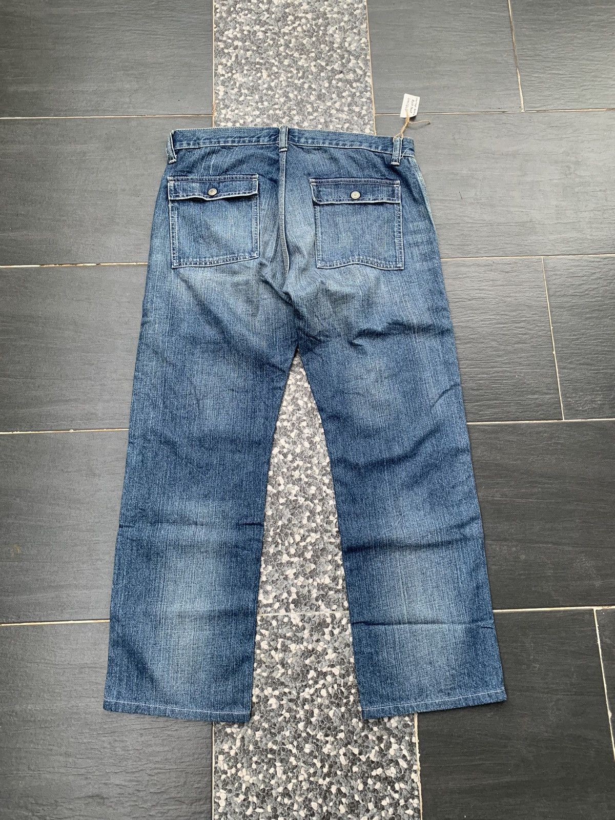 Uniqlo Uniqlo Faded Wash Denim Size US 36 / EU 52 - 7 Thumbnail