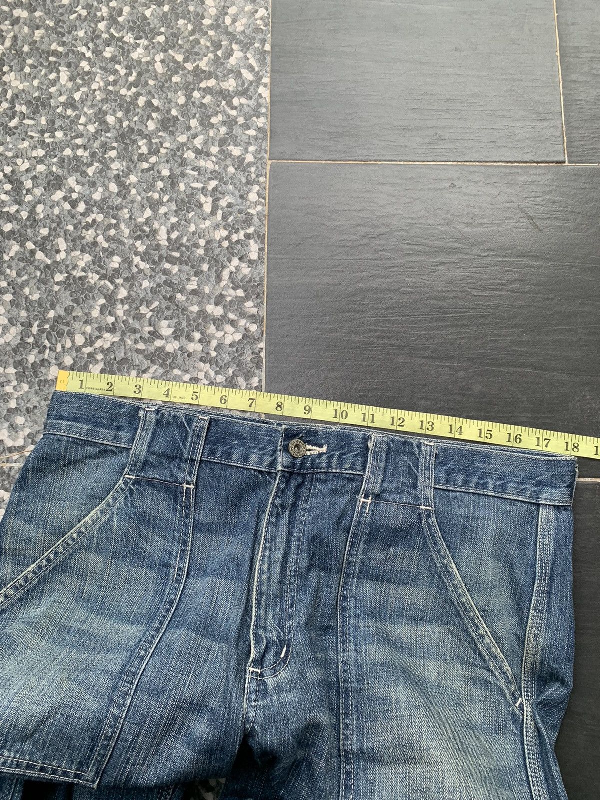 Uniqlo Uniqlo Faded Wash Denim Size US 36 / EU 52 - 10 Thumbnail