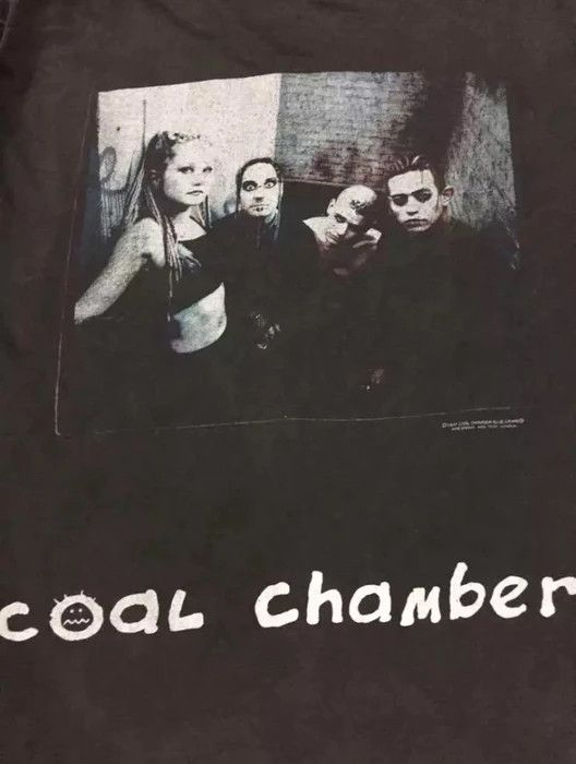 Band Tees Vintage 90s Coal Chamber Nu Metal Band Long Sleeve T Shirt Size US L / EU 52-54 / 3 - 2 Thumbnail