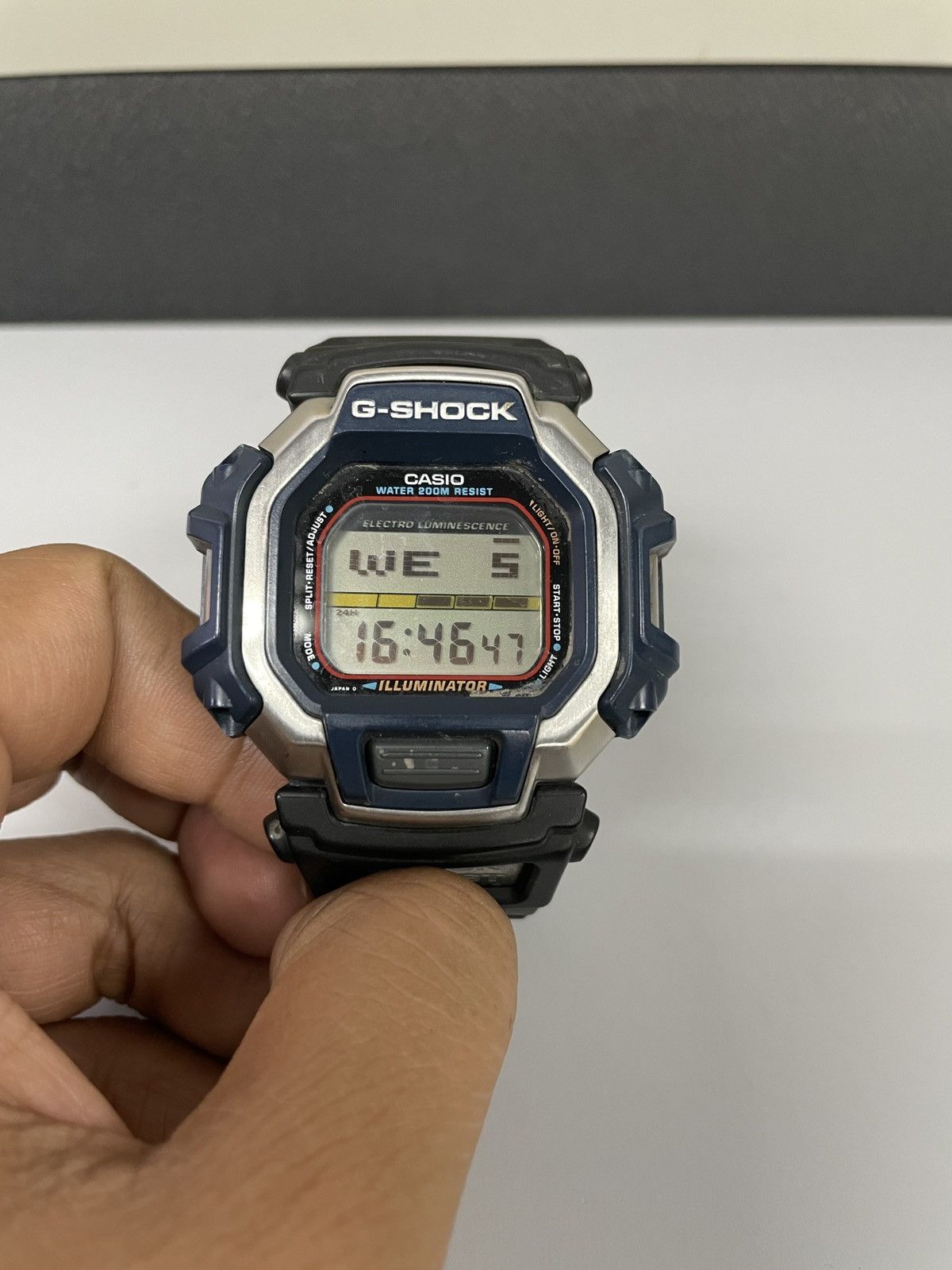 Custom G Shock Vintage Vintage g shock DW 8140 first model gangster shock resist Grailed