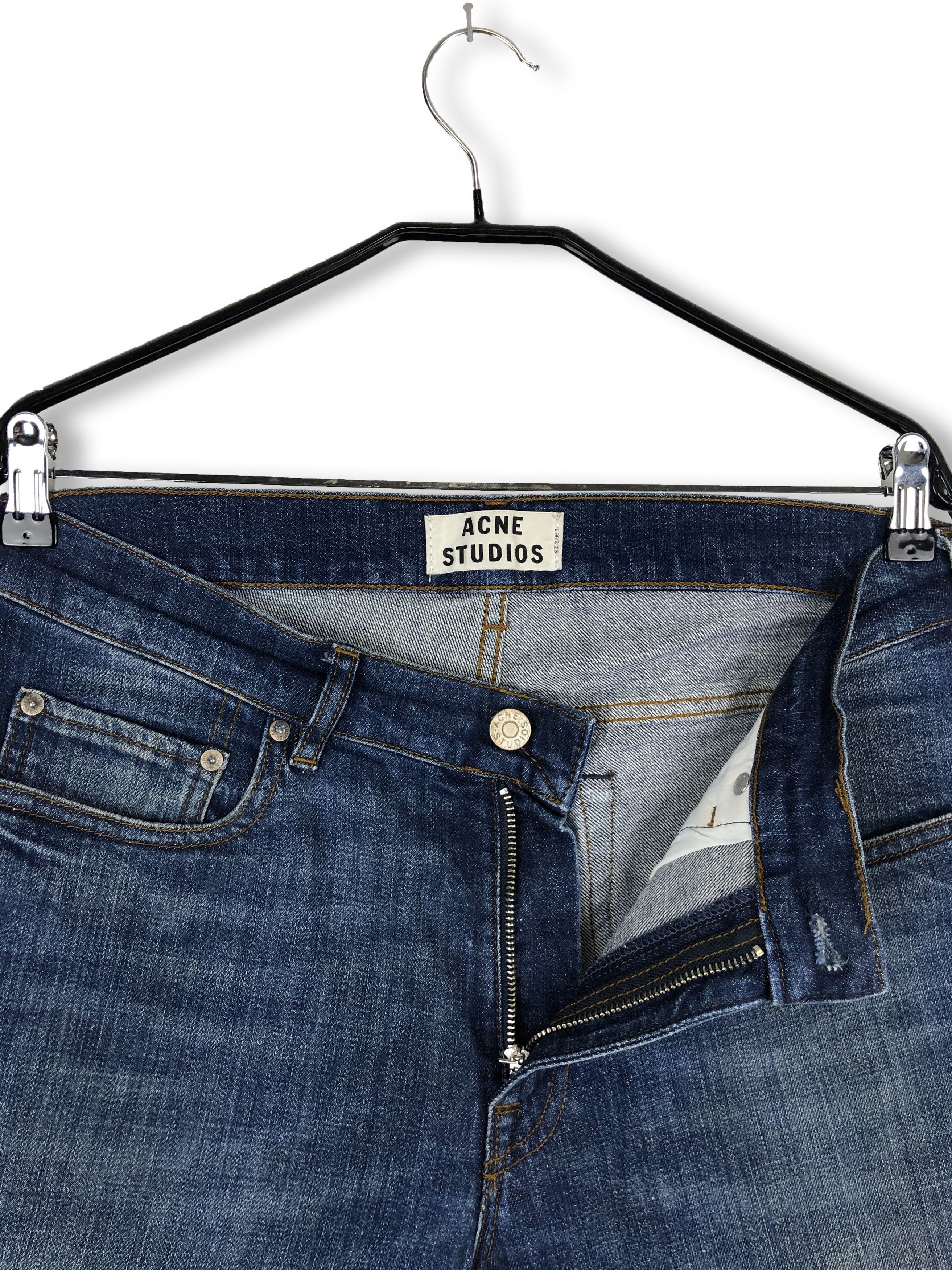 Acne Studios Vintage ACNE STUDIOS Blue Denim Custom Shorts M97 Size US 32 / EU 48 - 6 Thumbnail